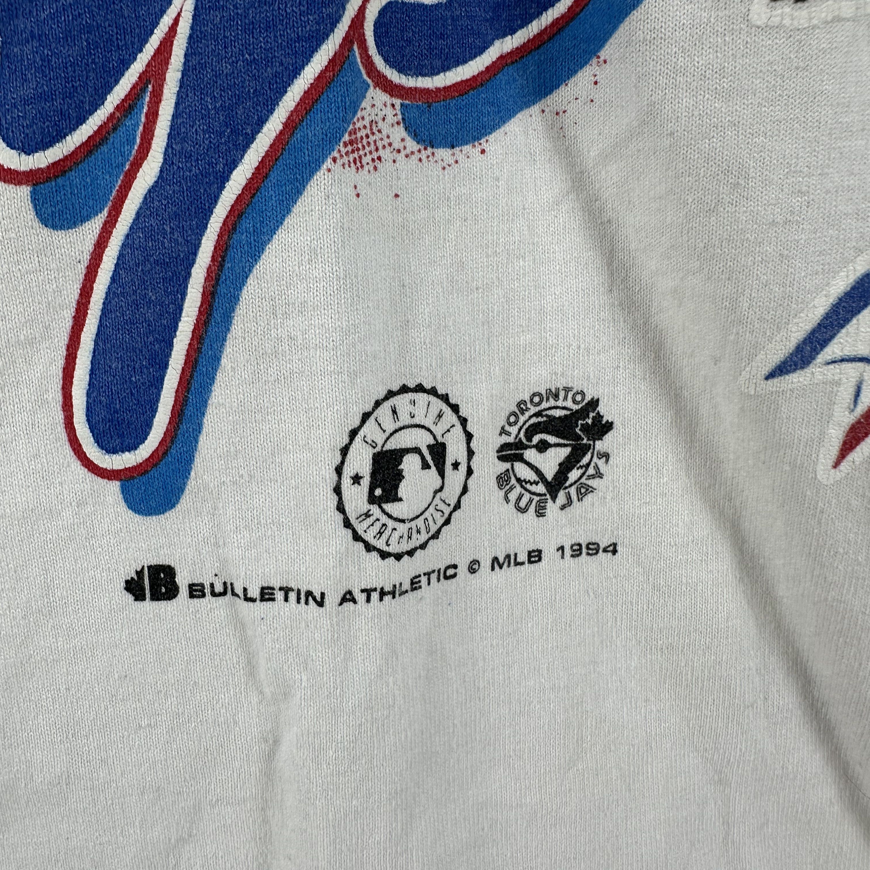Vintage Vintage 1994 Toronto Blue Jays Bulletin Athletic MLB AOP Tee Size US XL / EU 56 / 4 - 6 Thumbnail