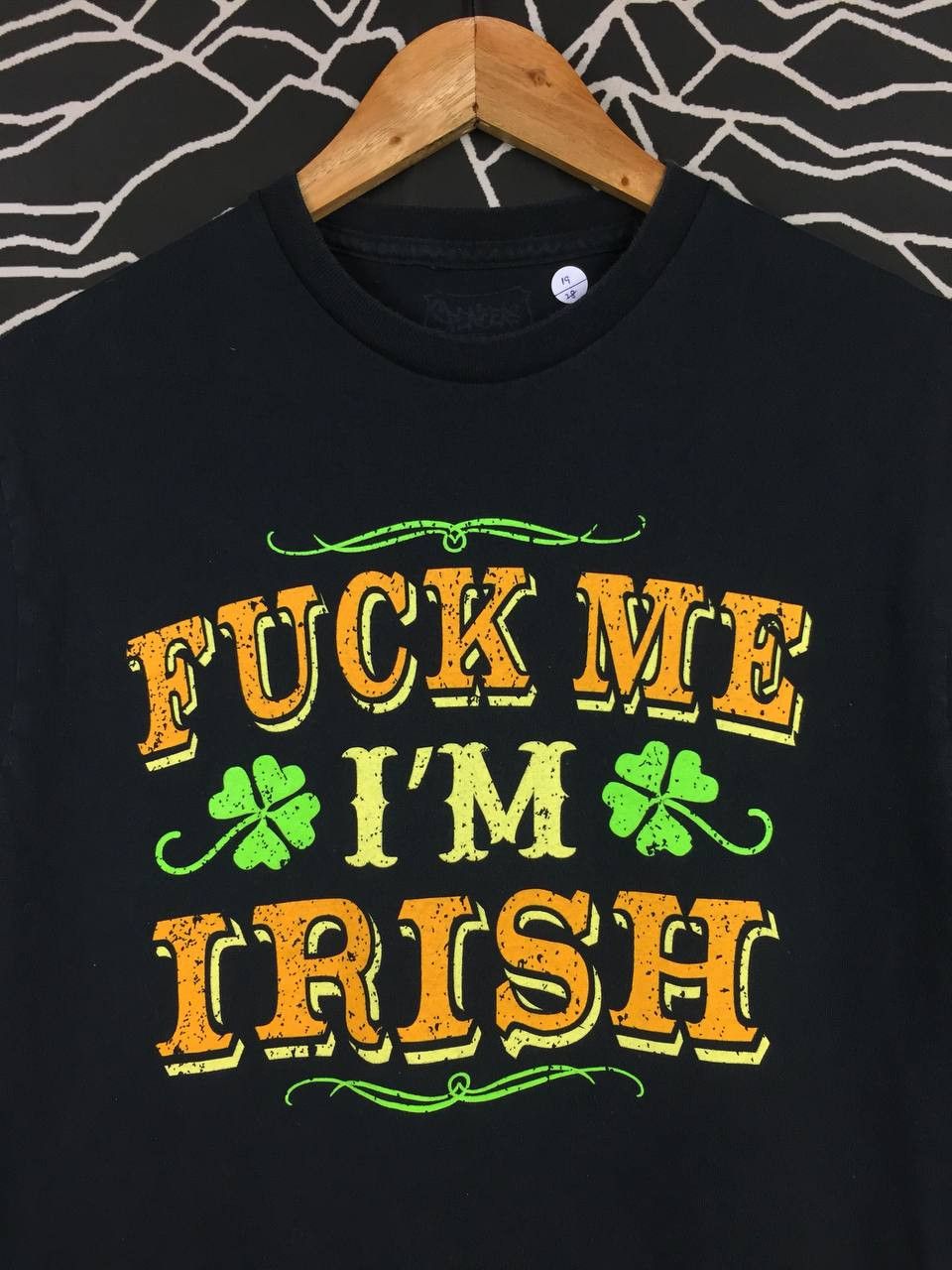 Vintage Vtg Spencers Fuck Me I'm Irish Graphic Tee Size US M / EU 48-50 / 2 - 3 Thumbnail