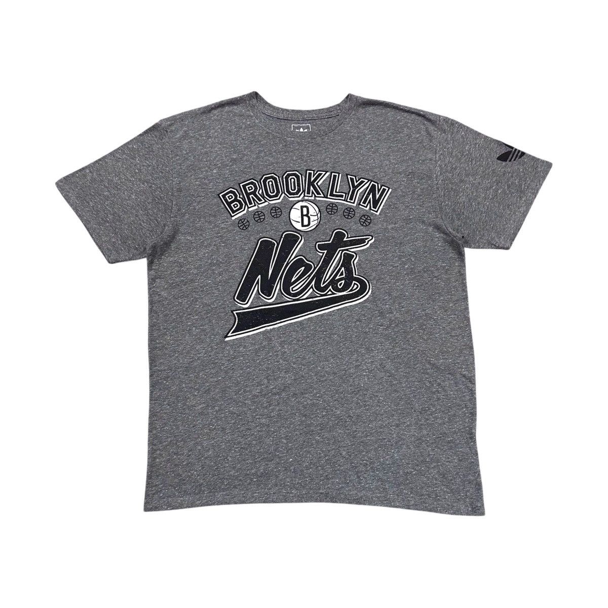 NBA Adidas NBA Brooklyn Nets Basketball Team Tshirt Size US L / EU 52-54 / 3 - 1 Thumbnail