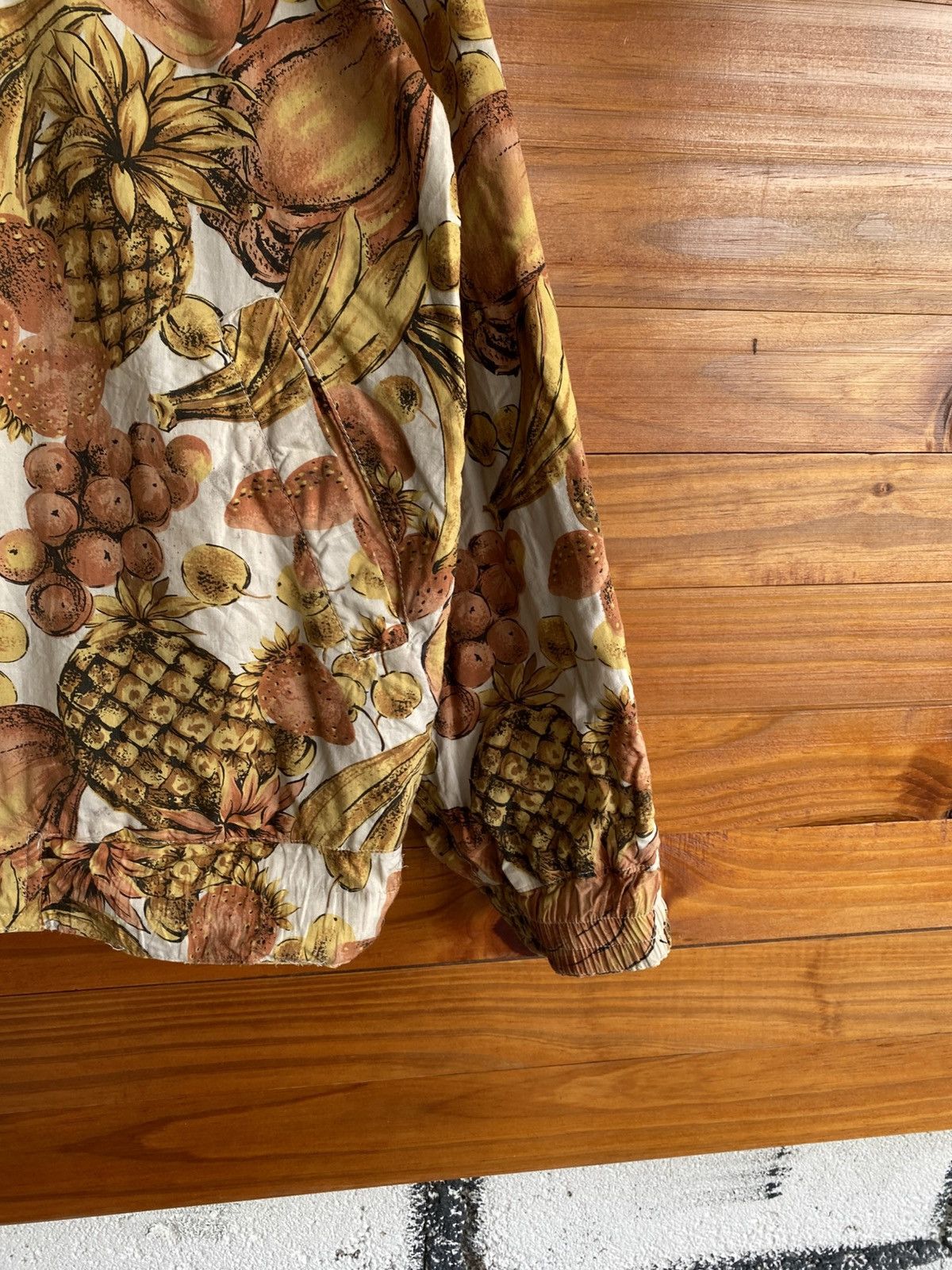 Issey Miyake Vintage HAI Sporting Gear Reversible Fruit Print Jacket Size US M / EU 48-50 / 2 - 18 Thumbnail