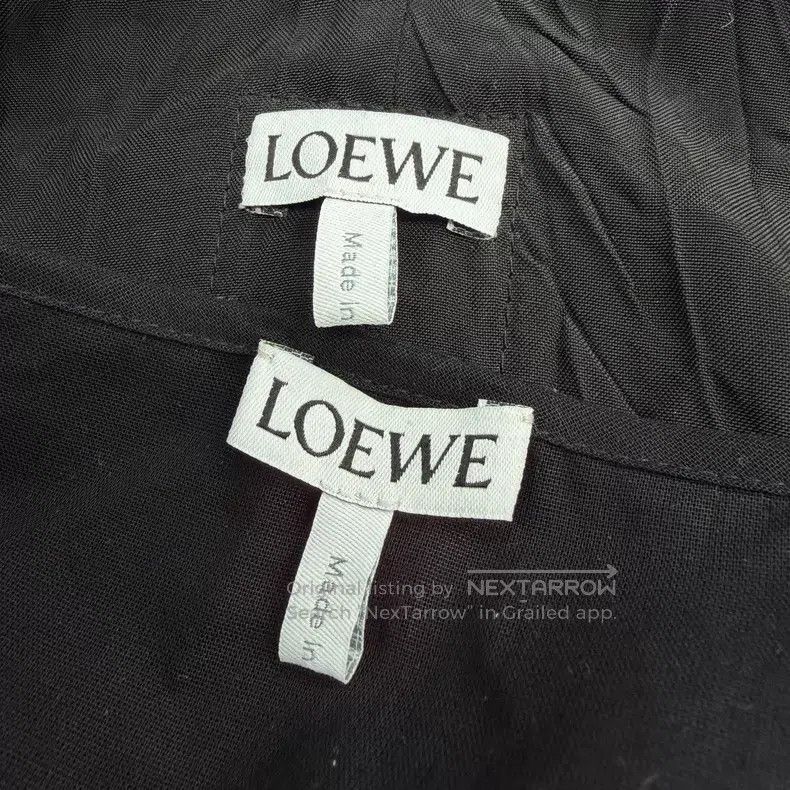 Loewe Loewe Black leather label bralette two-piece set Size XXS / US 00 / IT 34 - 5 Thumbnail