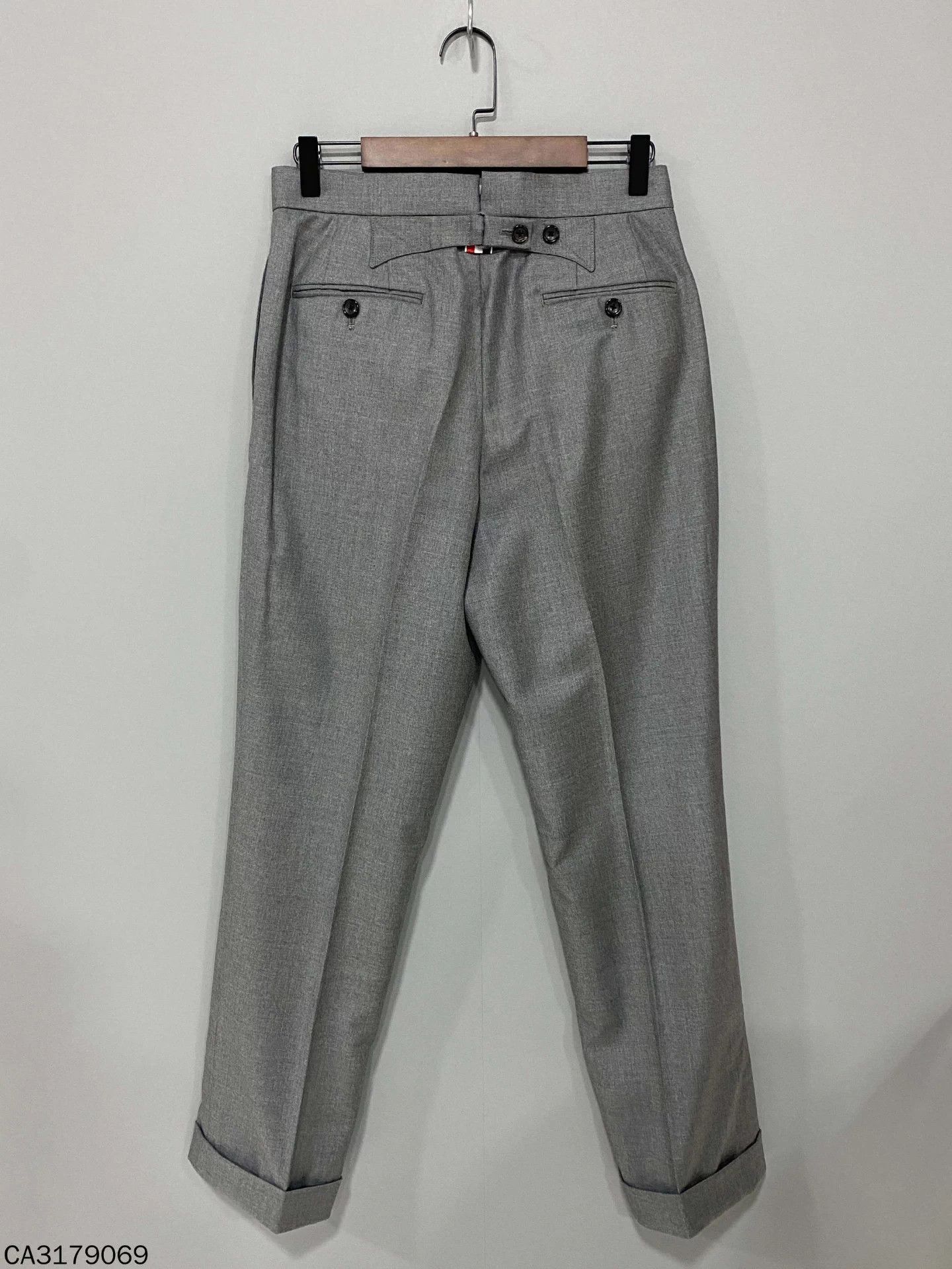 Thom Browne Thom Browne 99 New Size 1 Gray Classic Trousers Size US 29 - 3 Thumbnail