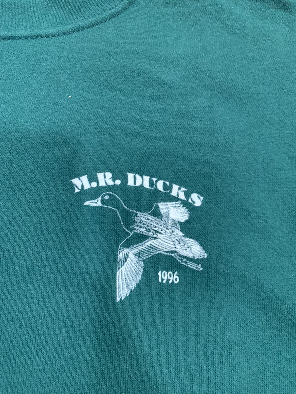 Vintage 1996 Vintage M.R. Ducks Sweatshirt Size US XL / EU 56 / 4 - 3 Thumbnail