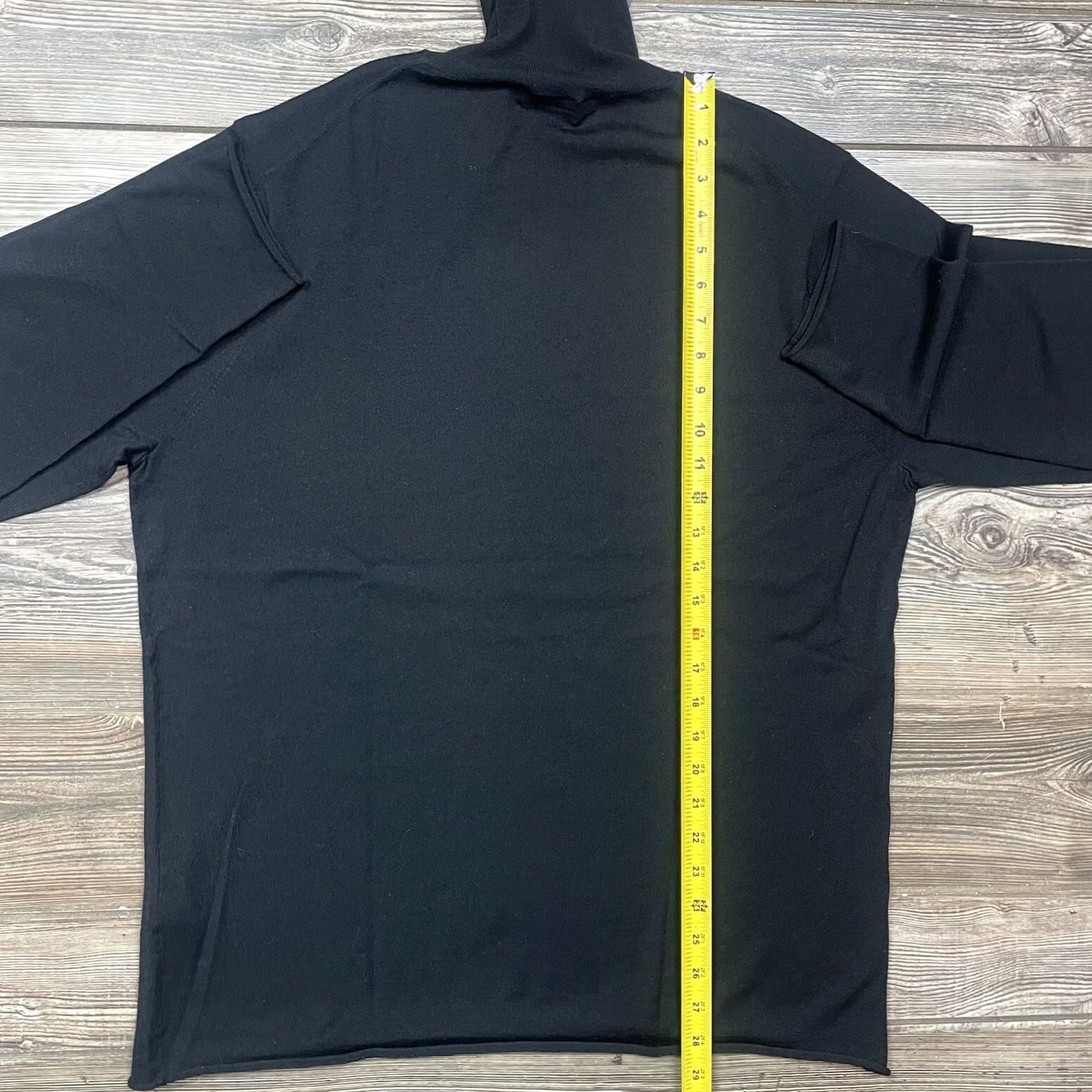 G/Fore Sweater Mens Large Black Turtleneck Merino Wool Blend Golf Classic, Men's — image 6 of 6