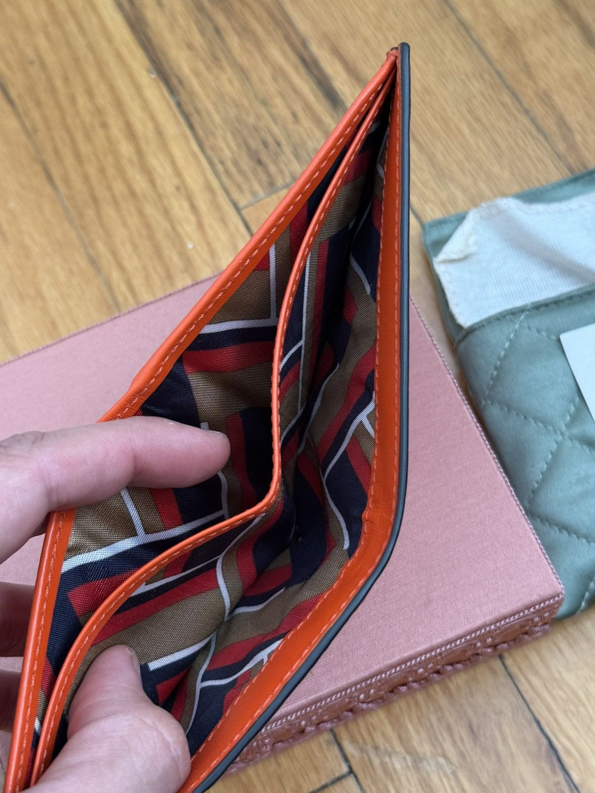 Gucci Gucci Real Crocodile Bifold Wallet Size ONE SIZE - 6 Thumbnail