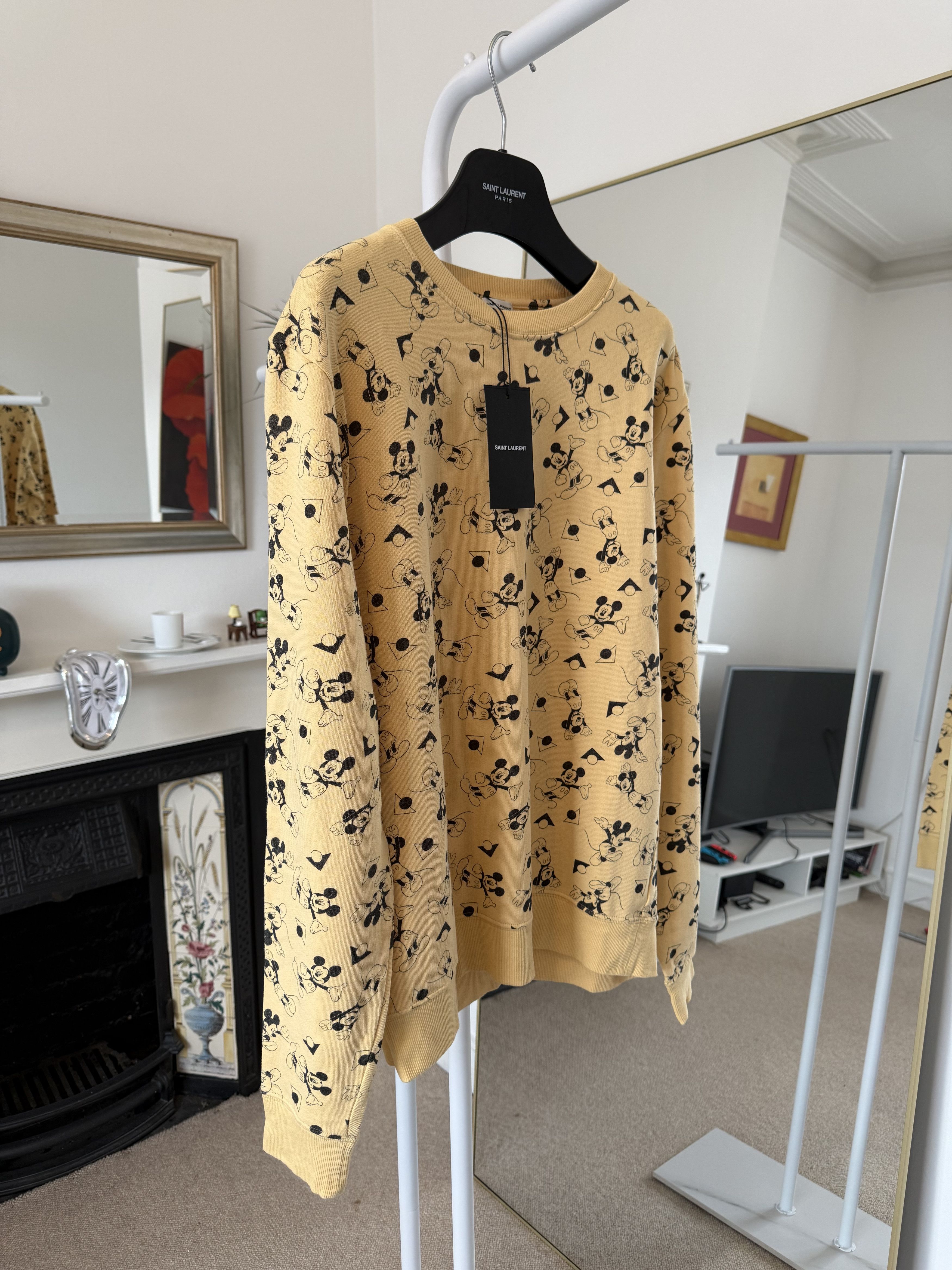Saint Laurent Paris Saint Laurent x Disney Mickey Mouse Sweater Size US S / EU 44-46 / 1 - 7 Thumbnail