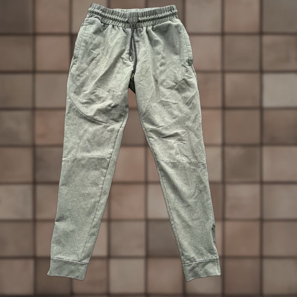 Vintage Alphalete Joggers Men Small Green Cotton Polyester Zip Pocket Athletic Everyday Sports Activewear Tapered Inseam 30 Size US 29 - 1 Thumbnail