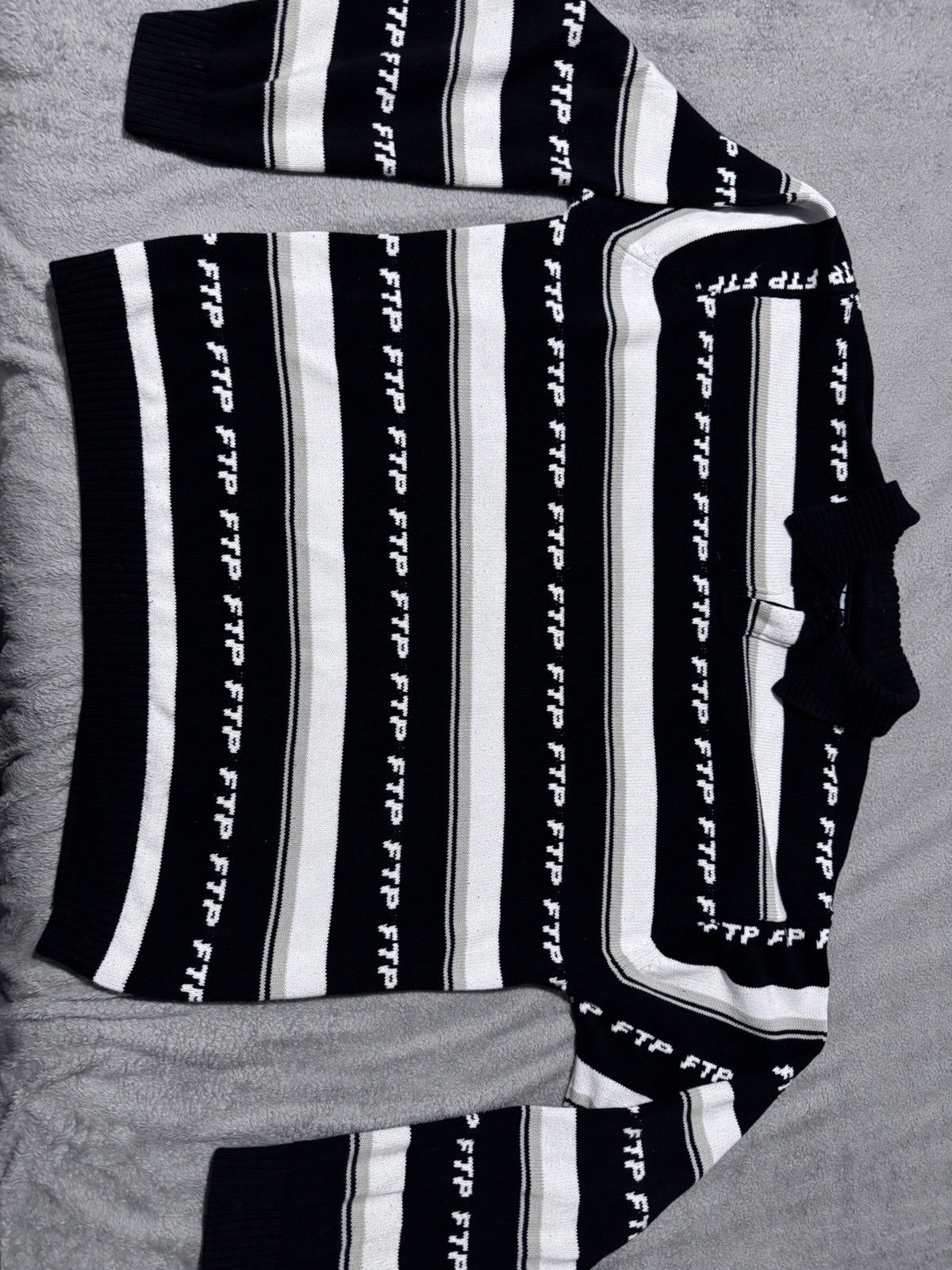 Fuck The Population FTP FW24 polo black Size US XL / EU 56 / 4 - 1 Thumbnail