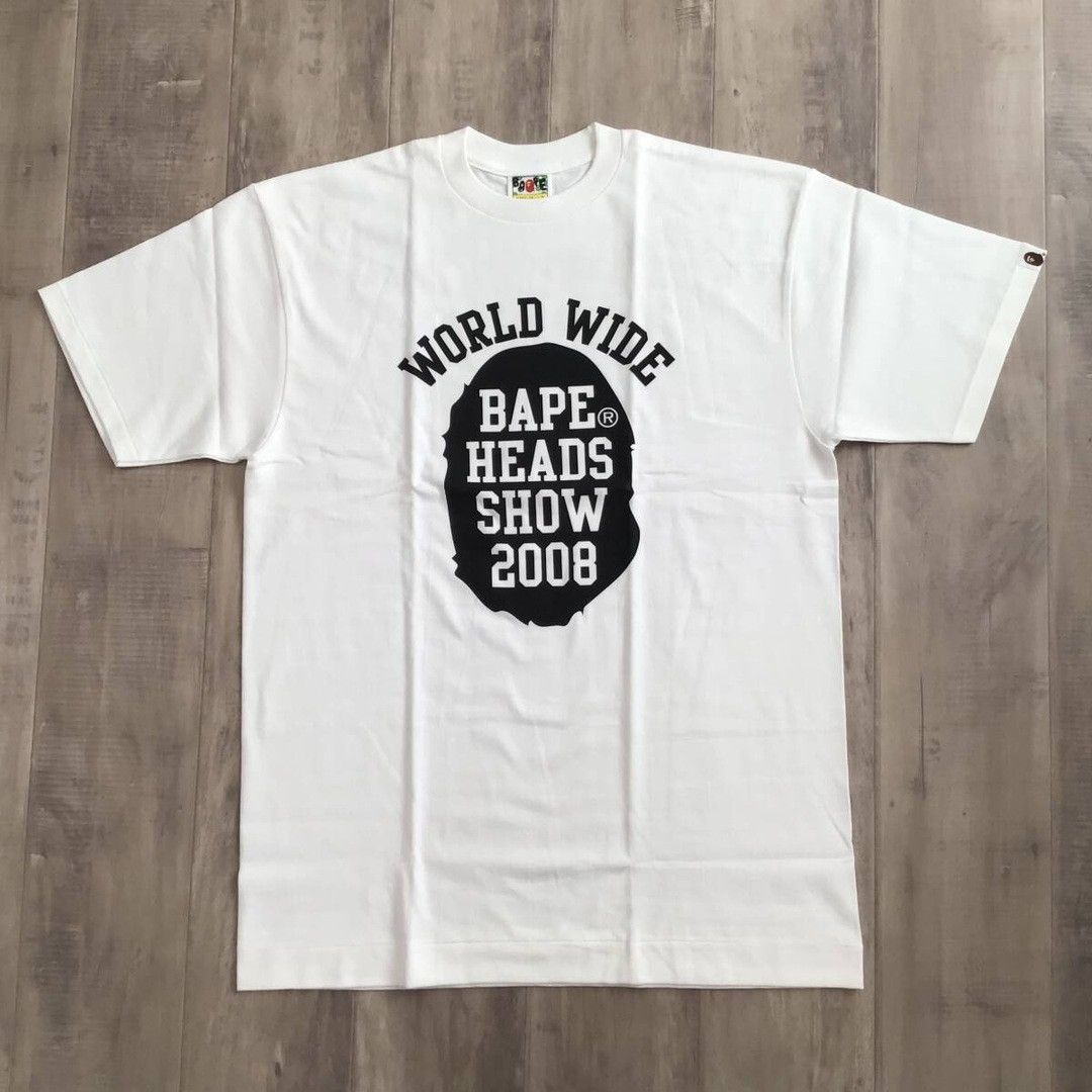 Bape 2008 BAPE HEADS SHOW T-shirt NIGO Pharrell Kanye West NERD Size US L / EU 52-54 / 3 - 2 Thumbnail
