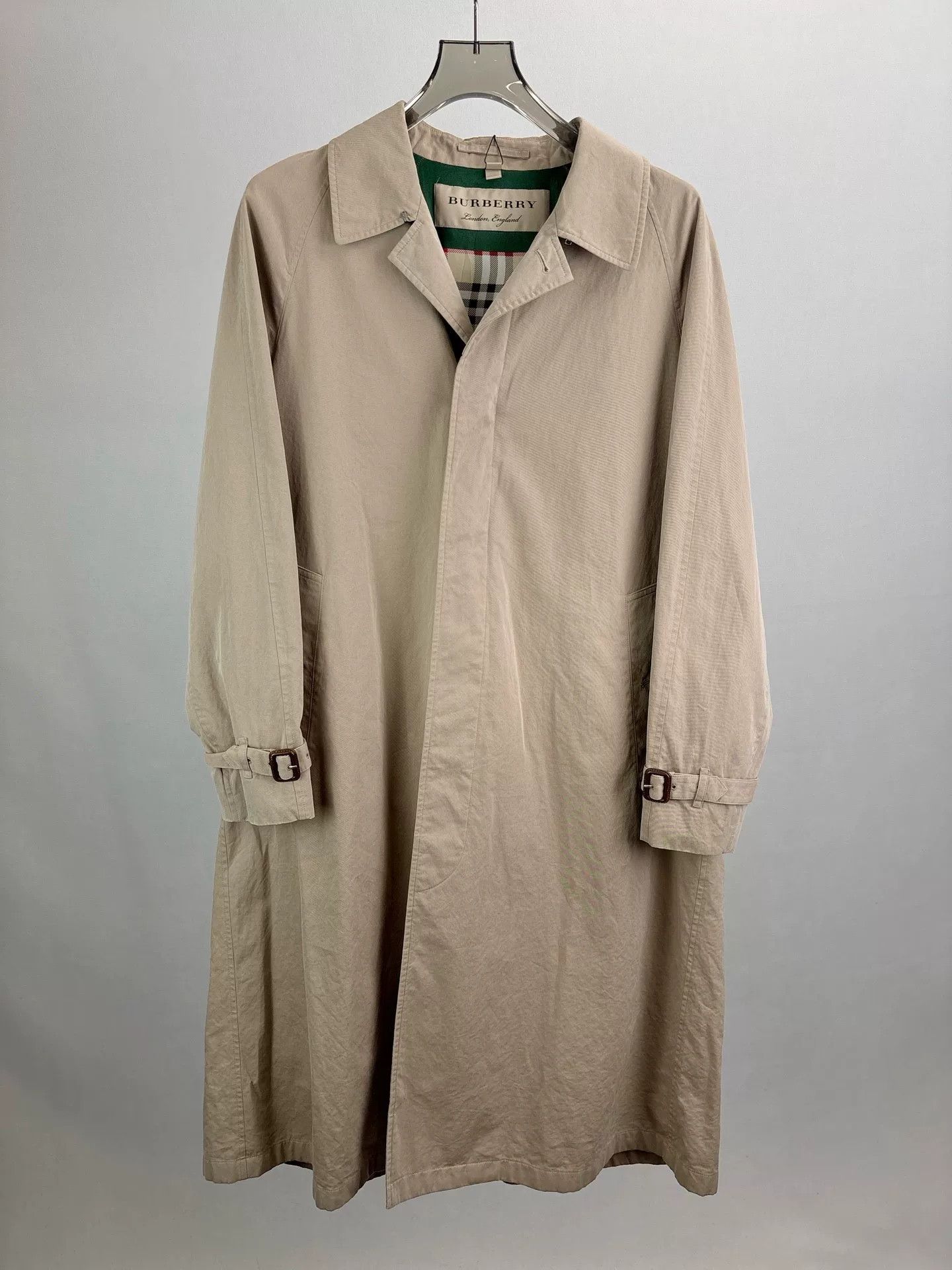 Burberry Burberry Beige Cotton Trench Coat 46 Size US S / EU 44-46 / 1 - 1 Thumbnail