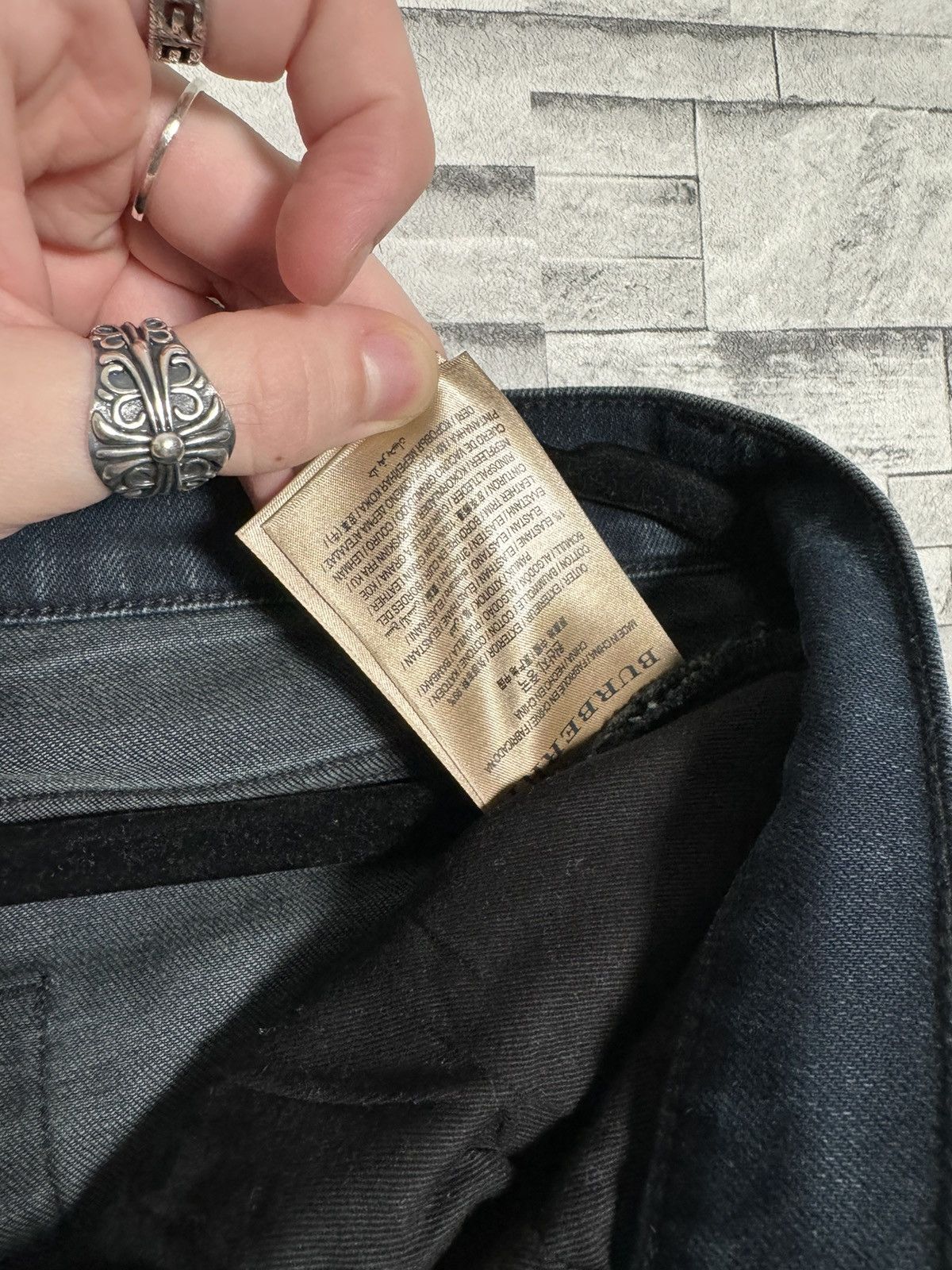 Burberry Burberry Straight Denim Jeans Blue W30/L32 Size US 30 / EU 46 - 6 Thumbnail
