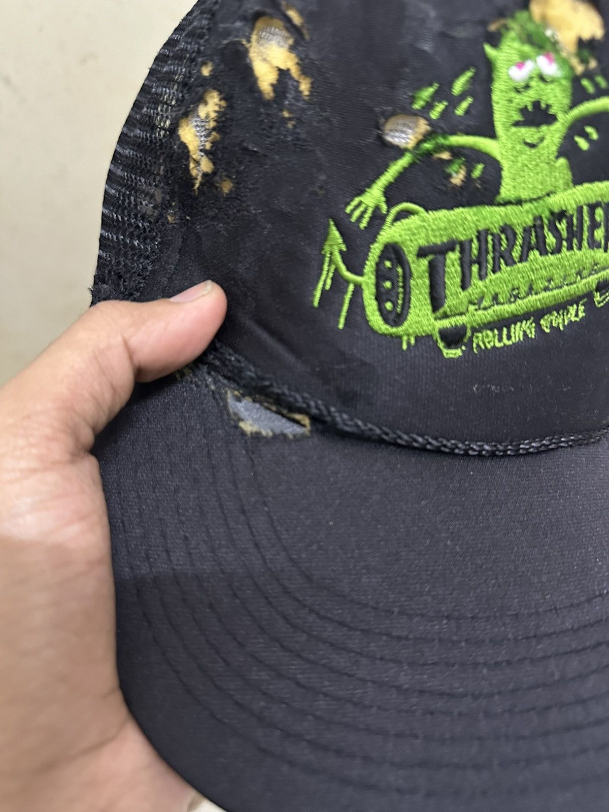 Thrasher × Vintage Thrasher Skateboarding Vintage Cap 90's Size ONE SIZE - 8 Thumbnail