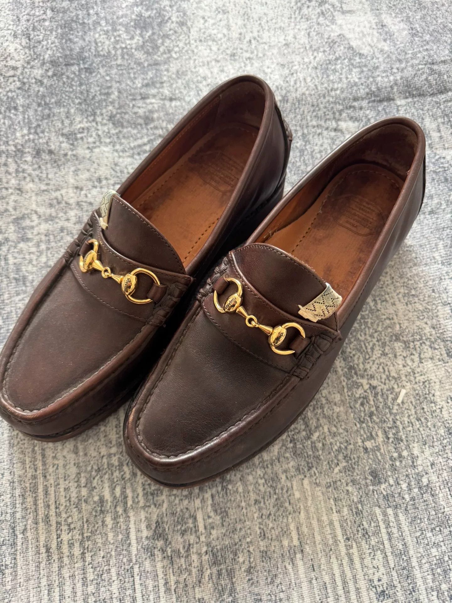 Visvim visvim moc-folk leather loafers in brown Size US 10.5 / EU 43-44 - 1 Thumbnail