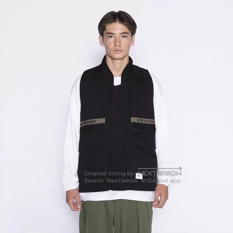 Wtaps Wtaps Military-style utility vest, olive green Size US L / EU 52-54 / 3 - 2 Thumbnail
