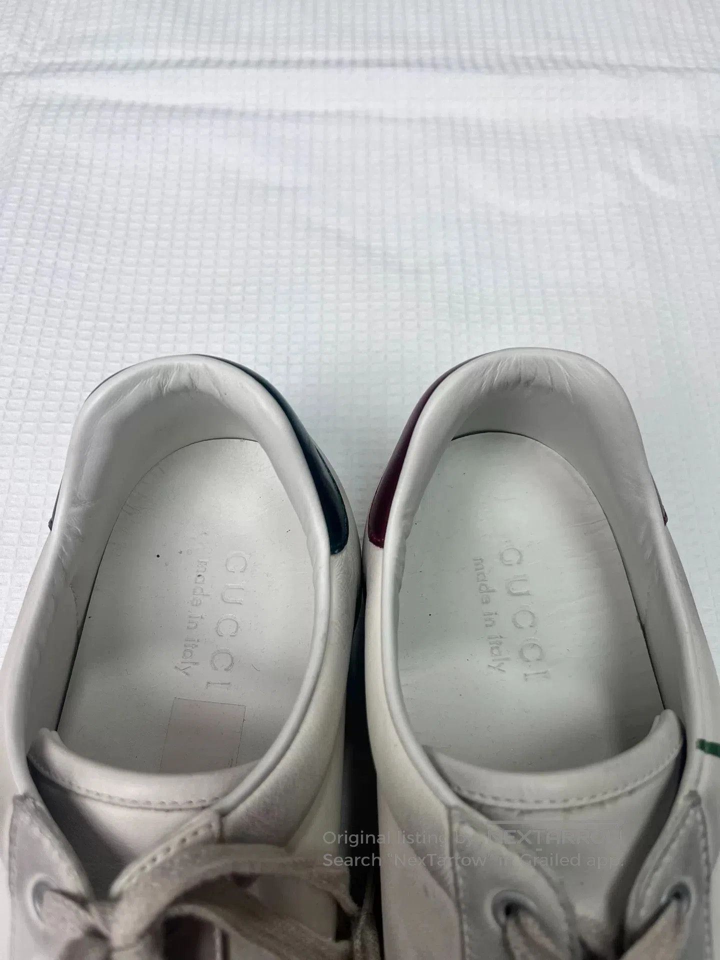 Gucci Gucci White Dirty Style Sneakers. Size US 9.5 / EU 42-43 - 7 Thumbnail