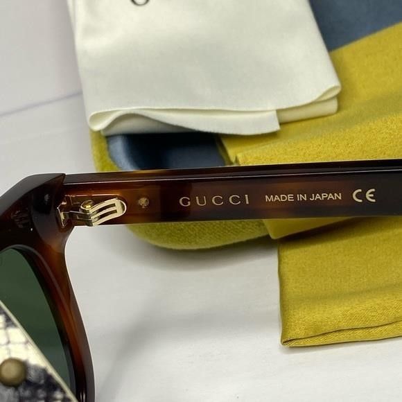 Gucci New Auth - GG0671S Sunglasses by Gucci™. Shape: Rectangle, Size ONE SIZE - 9 Thumbnail