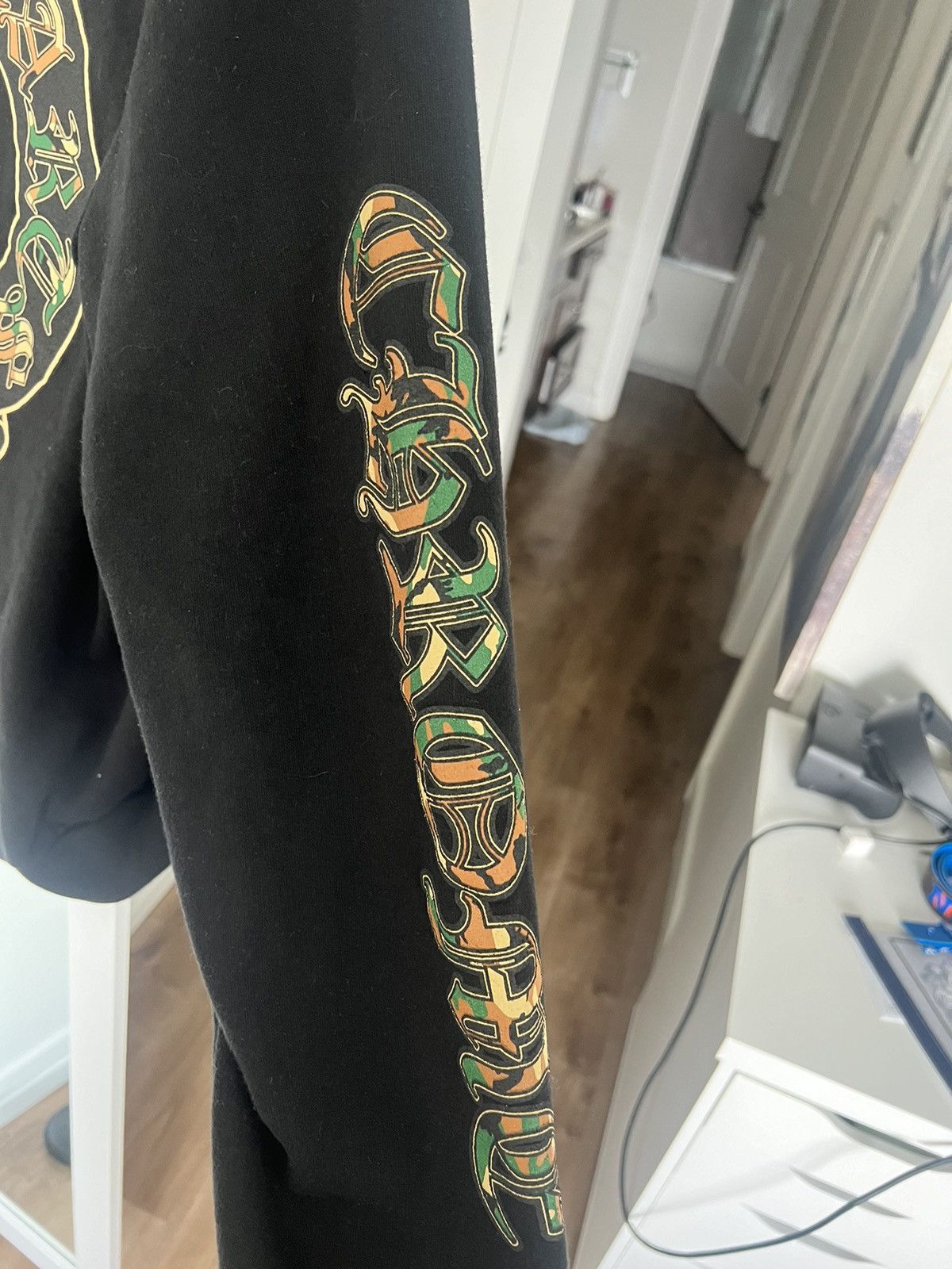 Chrome Hearts Chrome Hearts Camo Horseshoe Hoodie Size US M / EU 48-50 / 2 - 4 Thumbnail
