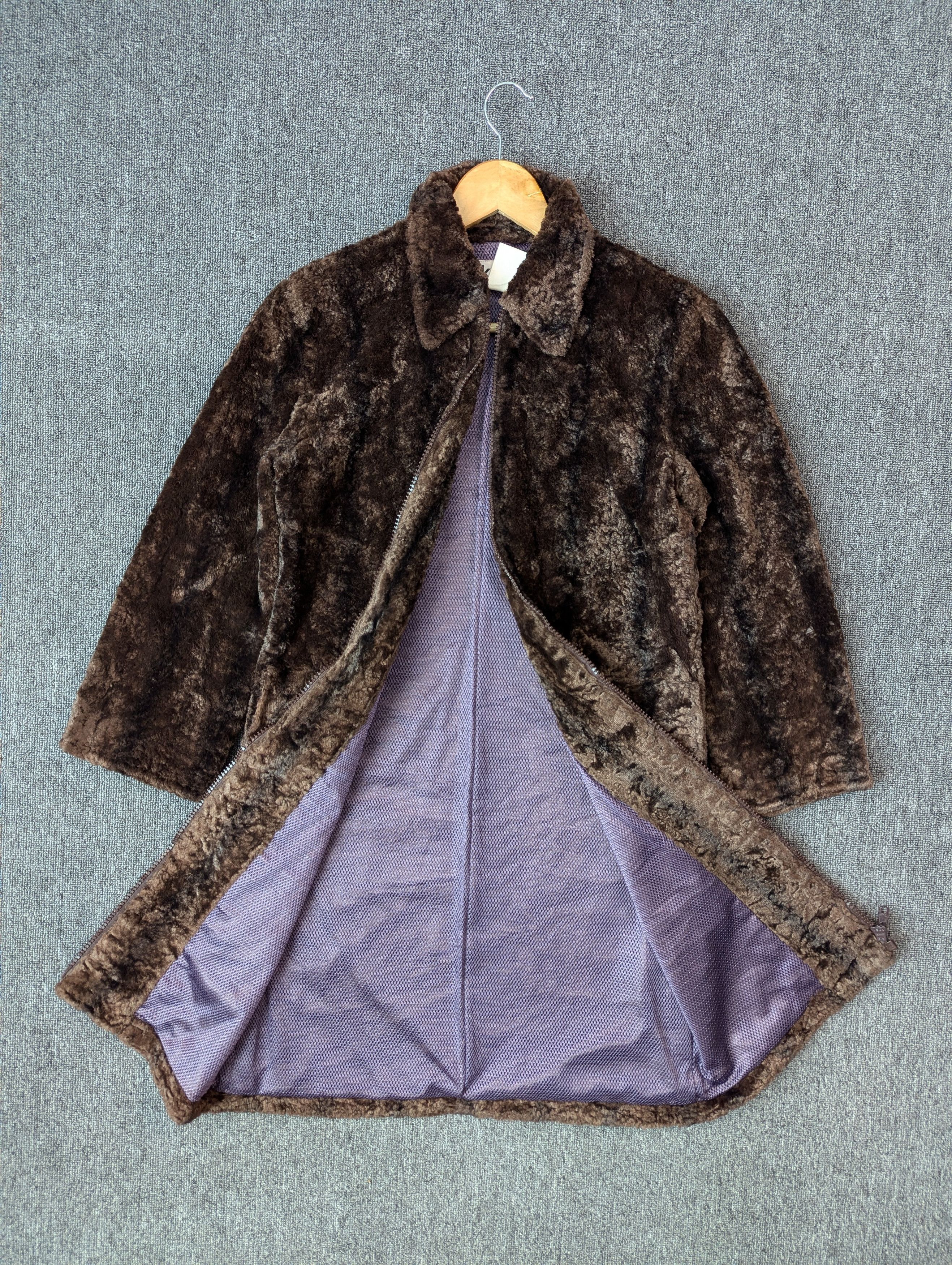 Japanese Brand × Vintage K.A.T Faux Fur Rayon Long Coat Zipper Jacket Size M Size M / US 6-8 / IT 42-44 - 6 Thumbnail