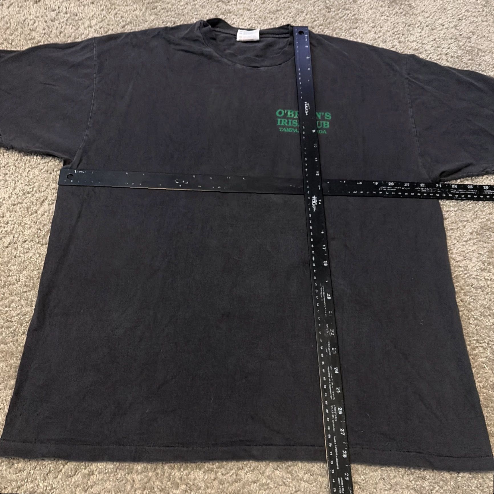 Hanes VINTAGE 90s Hanes Black T-Shirt XL Mens O’Briens’s Irish Pub Tampa Florida St Patrick’s Day Size US XL / EU 56 / 4 - 5 Thumbnail