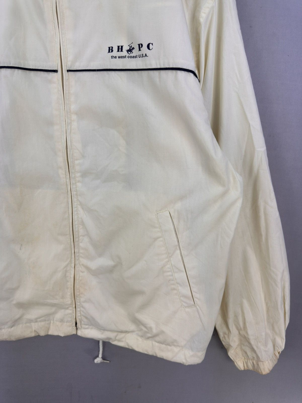 Beverly Hills Polo Club Beverly Hills Polo Club BHPC Windbreaker Jacket Size US L / EU 52-54 / 3 - 3 Thumbnail