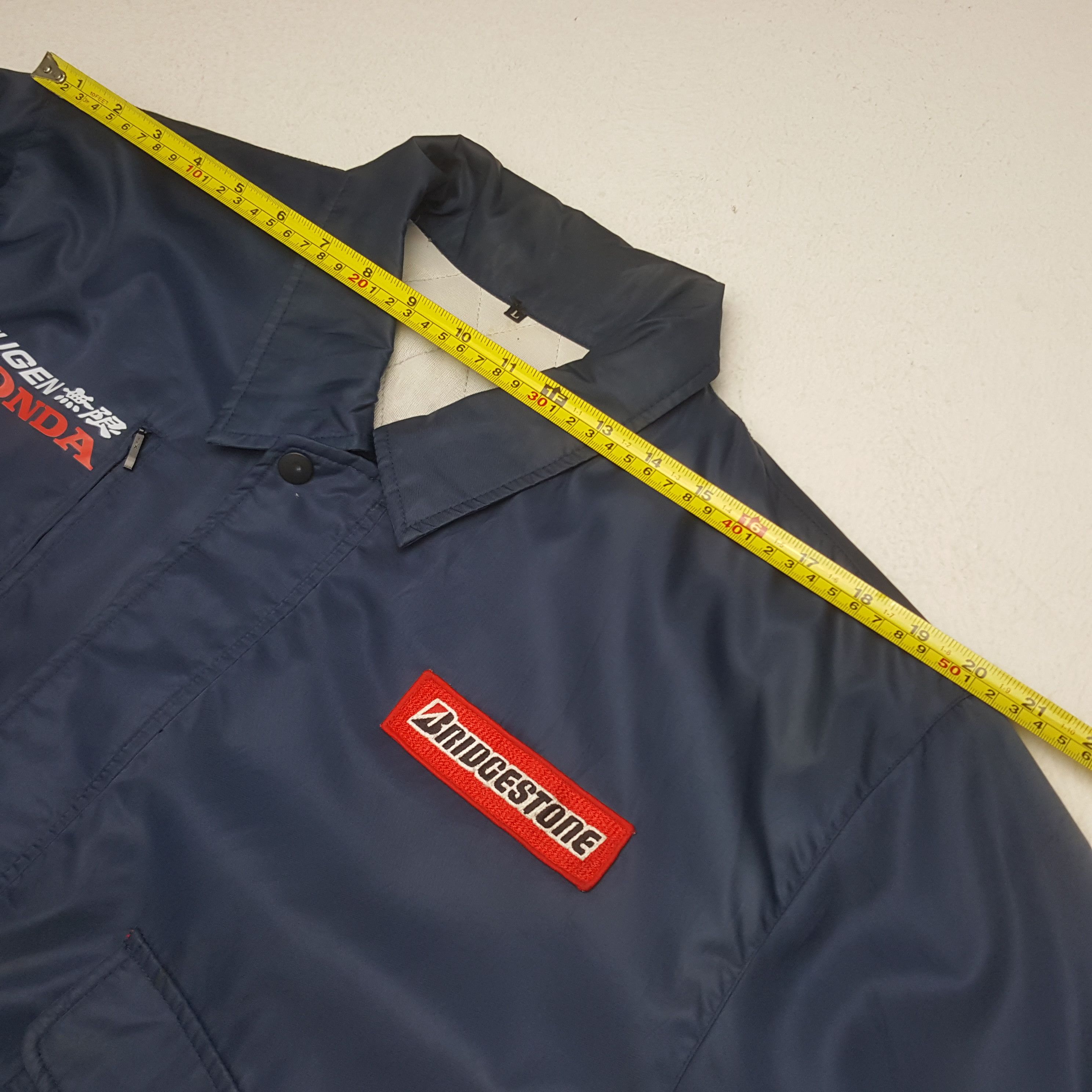 Japanese Brand Vintage Bridgestone x Custom Mugen Honda Racing Jacket Size US L / EU 52-54 / 3 - 7 Thumbnail