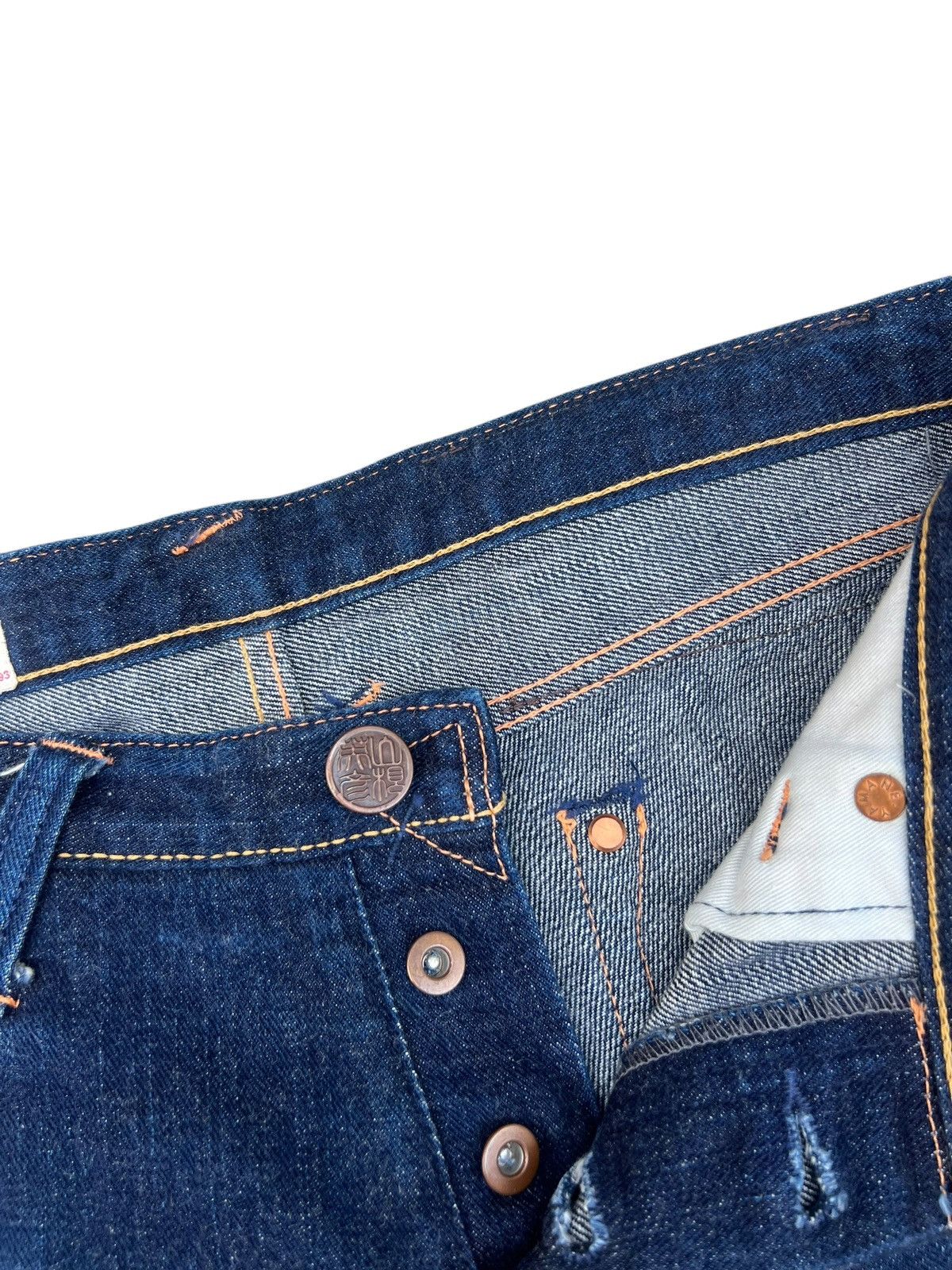 Evisu × Vintage Vintage Evisu Yamane Selvedge Denim Bootcut Jeans Size 29" - 5 Thumbnail