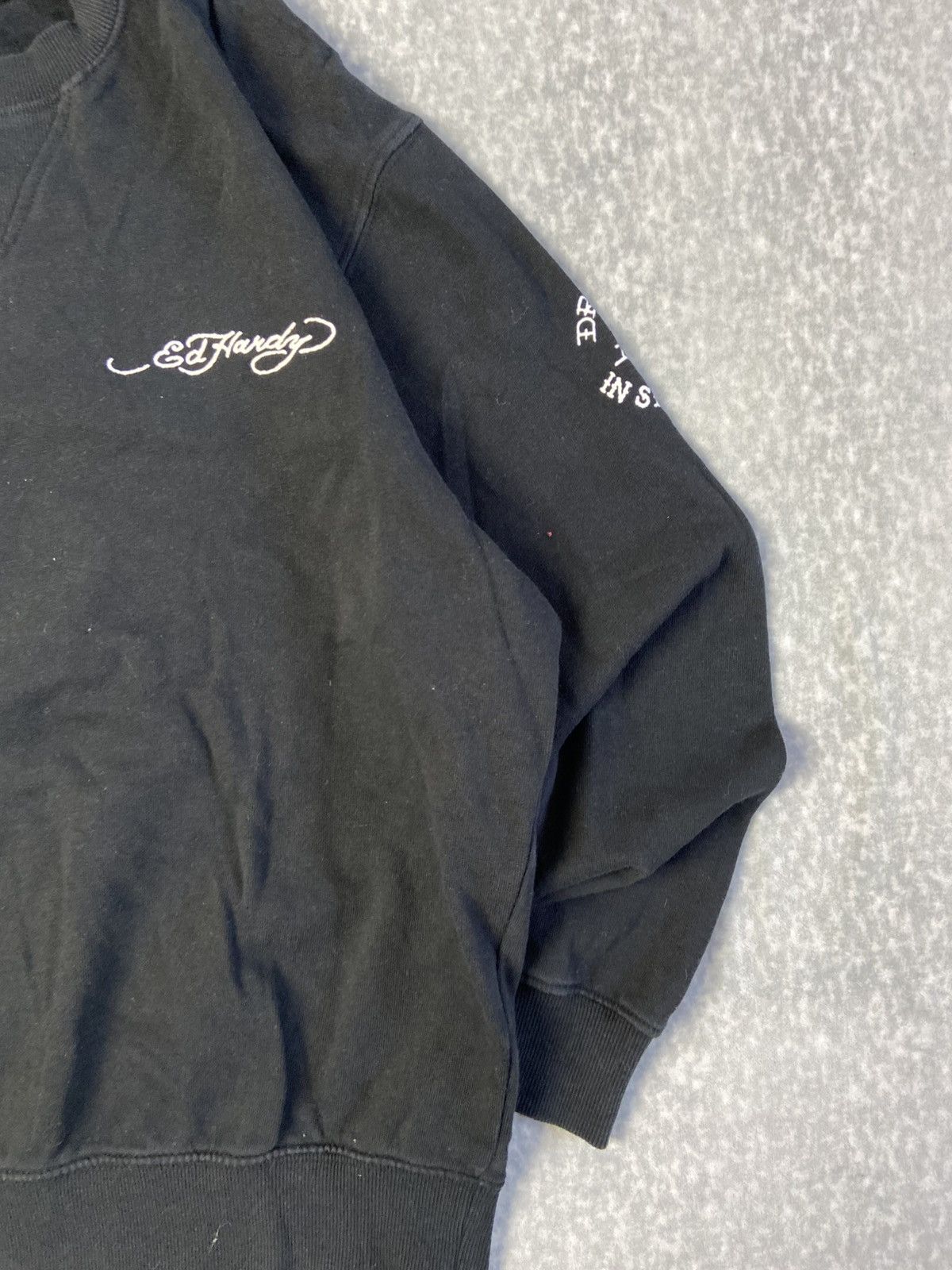 Ed Hardy Vintage Ed Hardy crew neck Sweatshirt Embroidered logo Size US M / EU 48-50 / 2 - 3 Thumbnail