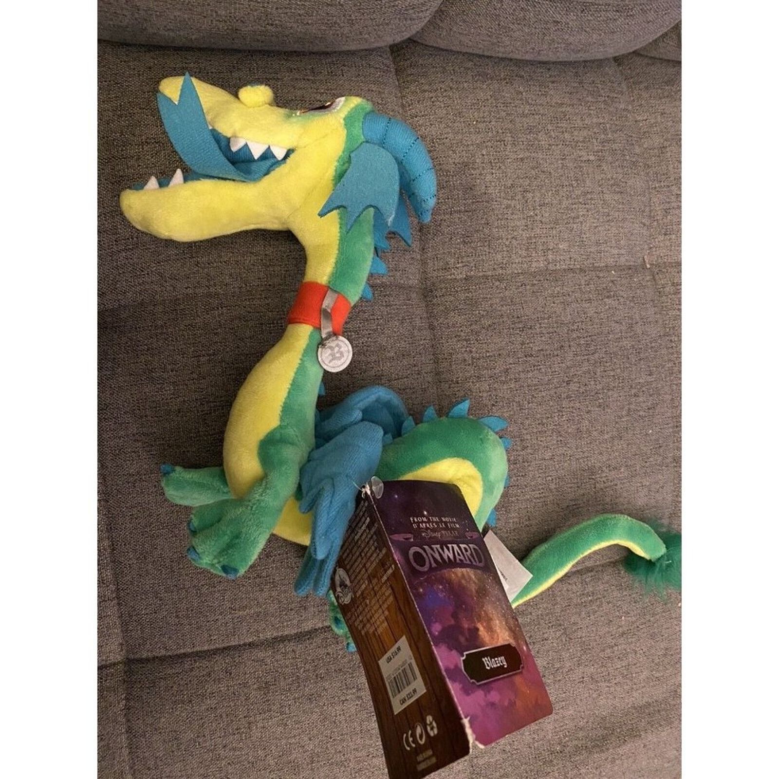 Disney BNWT Disney Pixar Onward Blazey Dragon Small Plush Toy Size ONE SIZE - 5 Thumbnail