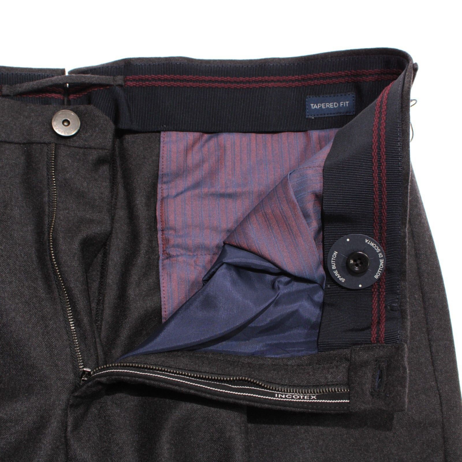Incotex INCOTEX New with tags Dress Pants Size 38 US In Gray Size US 38 / EU 54 - 4 Thumbnail