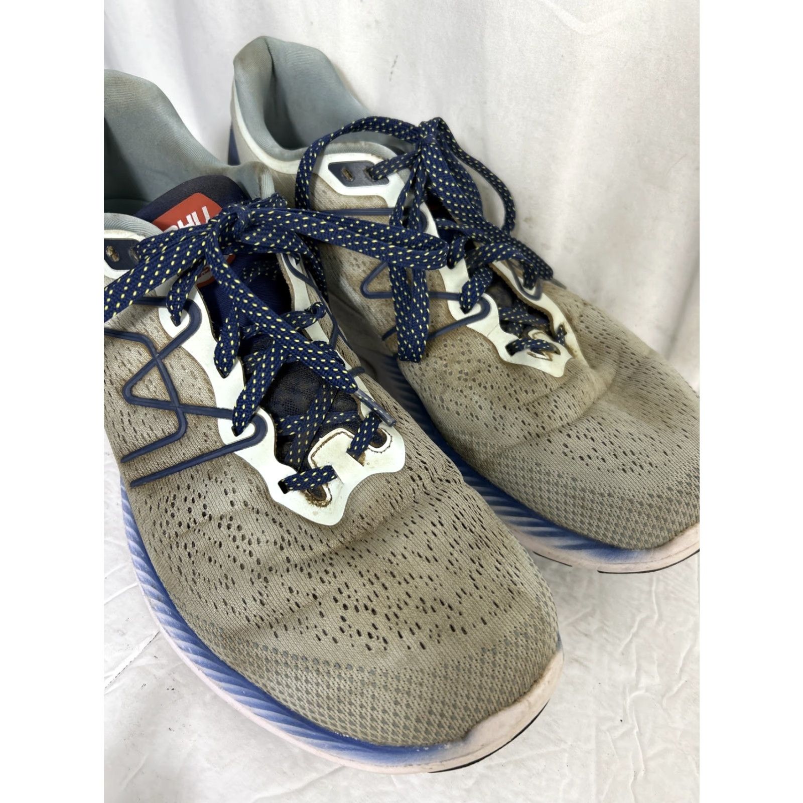 Karhu Karhu Fusion 3.5 Mens 12 Gray White Blue Fusion Ortix Hivo Size US 5 / EU 37 - 3 Thumbnail