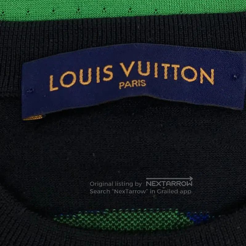 Louis Vuitton Louis Vuitton Black Wool Men's T-Shirt XS . Size US XS / EU 42 / 0 - 6 Thumbnail