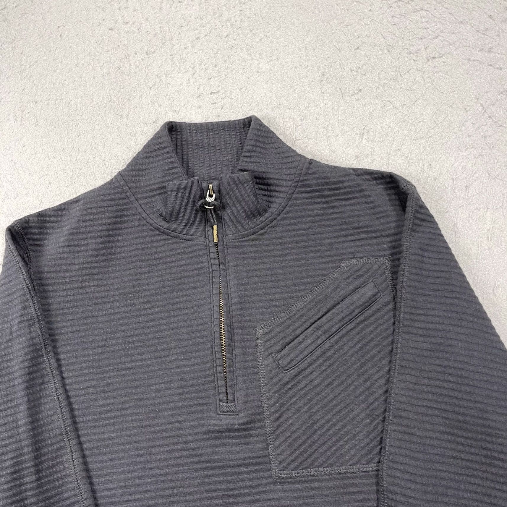 Billy Reid Billy Reid Jacket Mens Medium Black 1/4 Zip Quilted Pullover Casual Shirt? Size US M / EU 48-50 / 2 - 3 Thumbnail