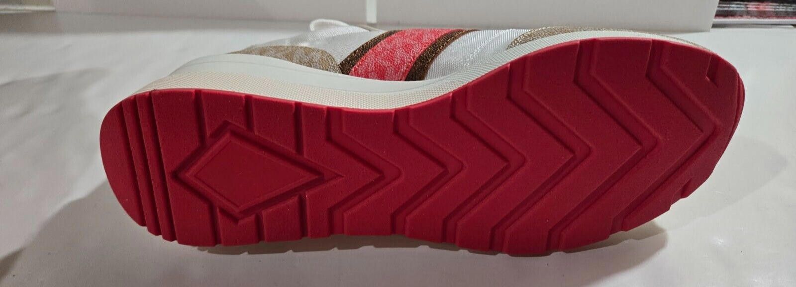 Michael Kors Womens Michael Kors Mabel Trainer Dahlia Coral 11 M NEW Size US 11 / IT 41 - 5 Thumbnail