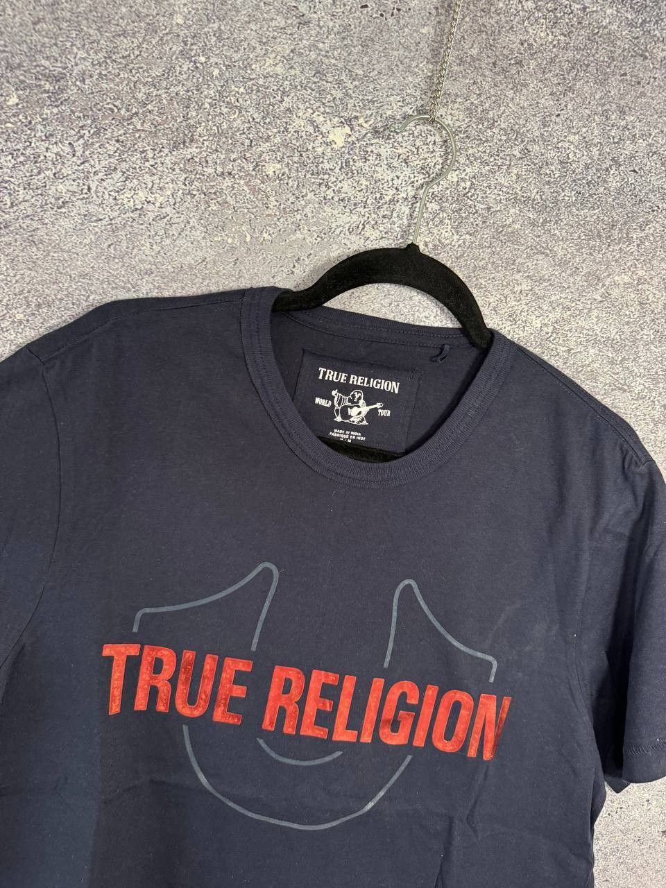 True Religion Vintage True Religion Blue Big Logo T-Shirt Medium Size US M / EU 48-50 / 2 - 7 Thumbnail