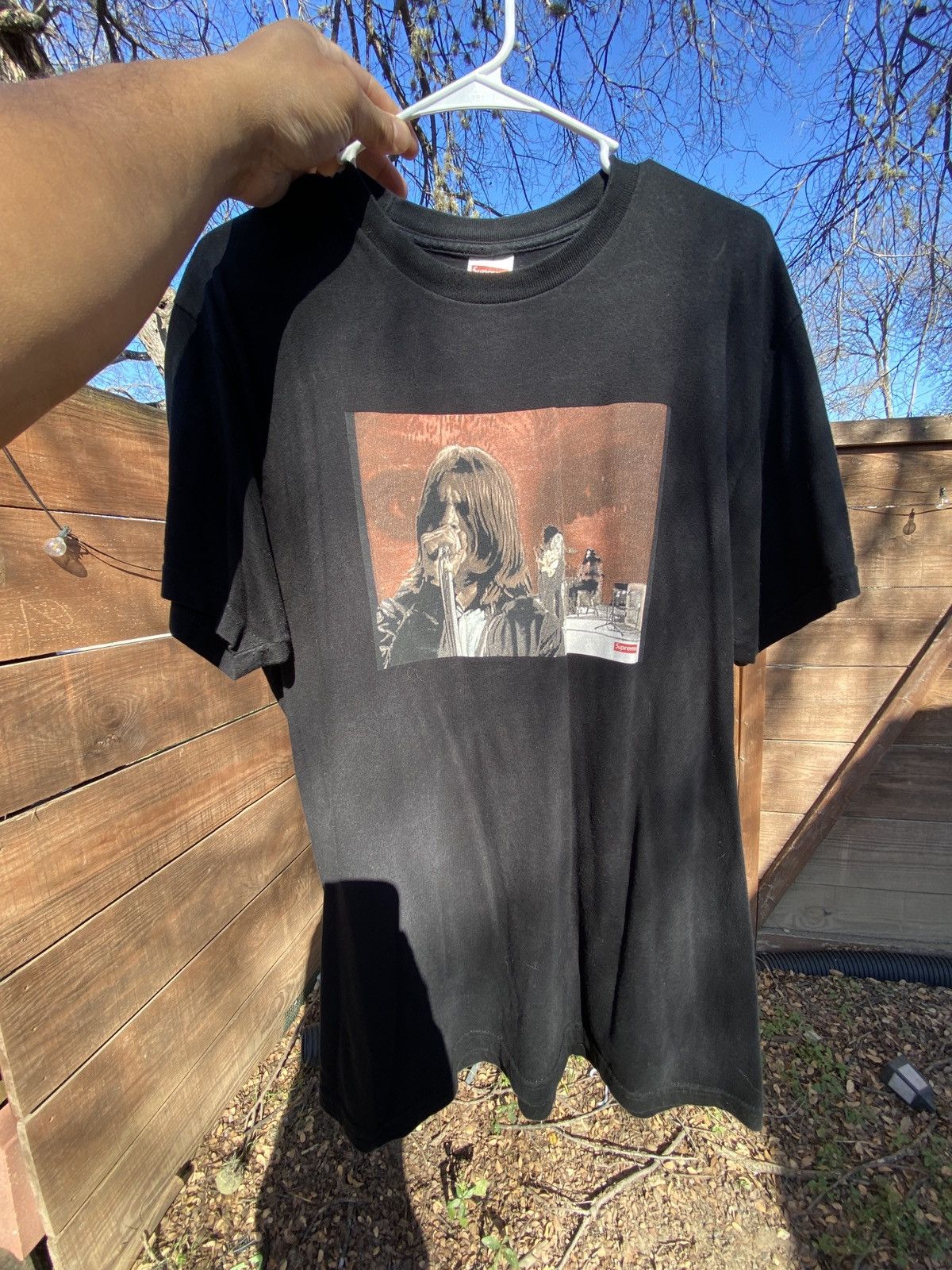 Supreme Supreme x Black Sabbath Tee Black Size Large SS16 Size US L / EU 52-54 / 3 - 1 Thumbnail