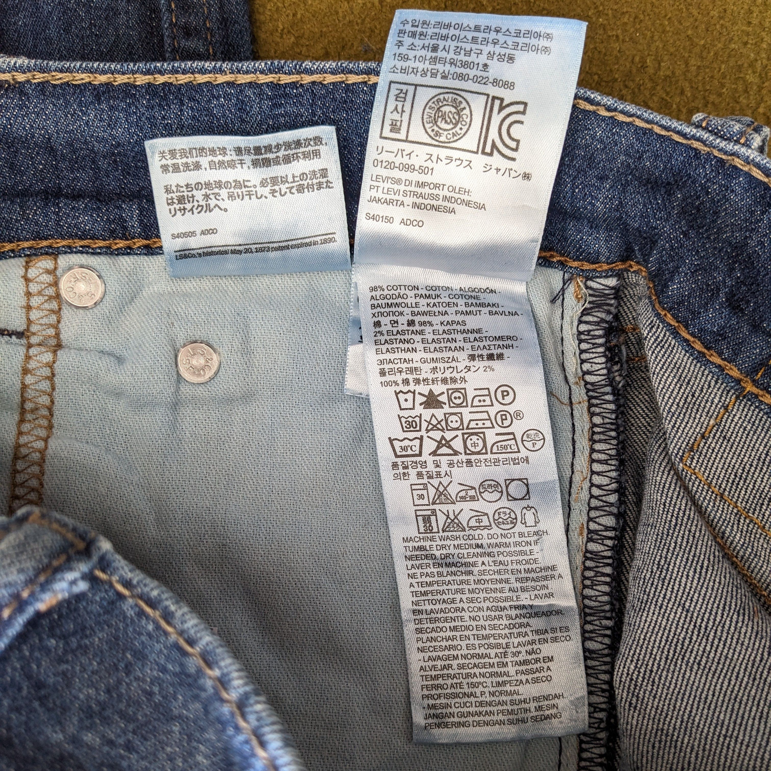 Vintage Vintage Levi's Strauss Co American Brand Jeans Size US 29 - 13 Thumbnail