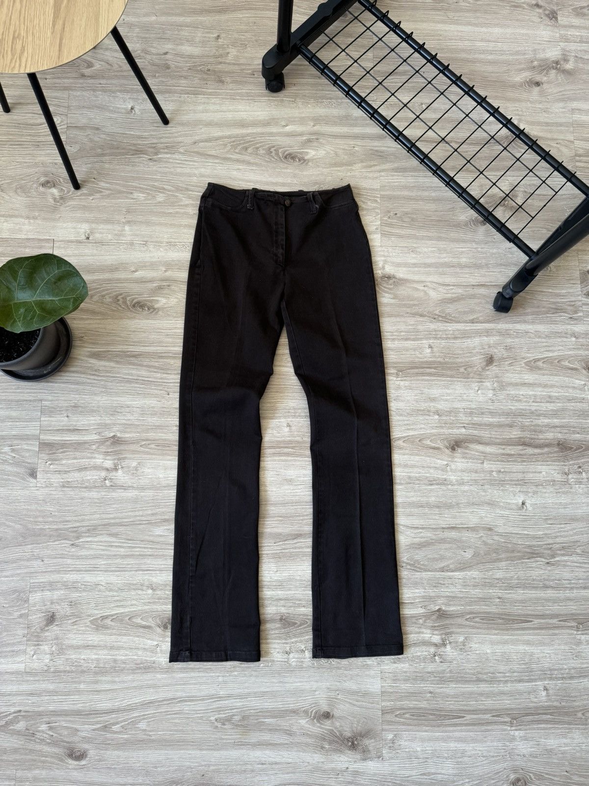Christian Lacroix × Vintage Vintage Y2K Christian Lacroix Brown Bootcut Pants Size 30" / US 8 / IT 44 - 1 Thumbnail