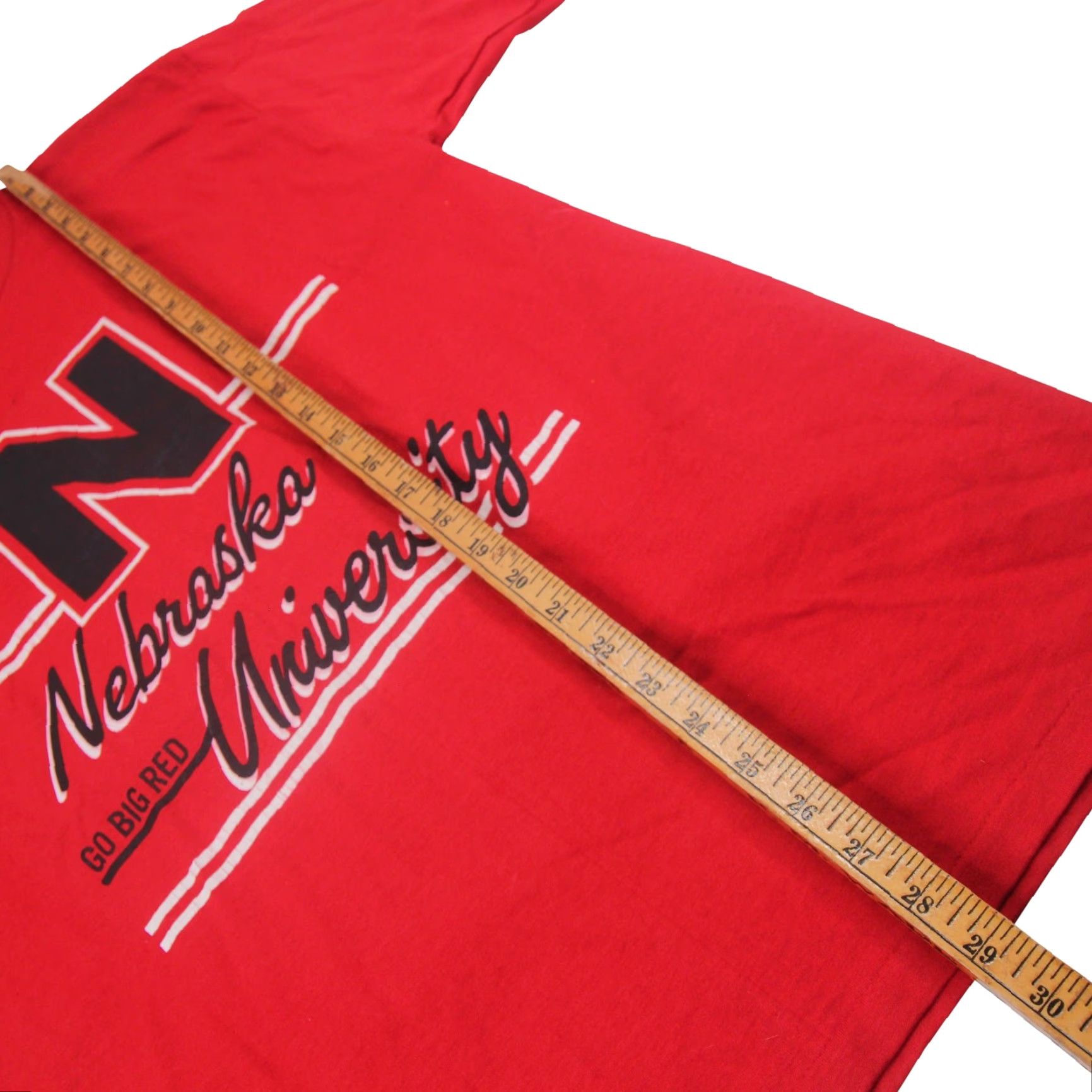 Vintage VINTAGE Nebraska Cornhuskers Mens XL T-Shirt Red Shirt Size US XL / EU 56 / 4 - 8 Thumbnail