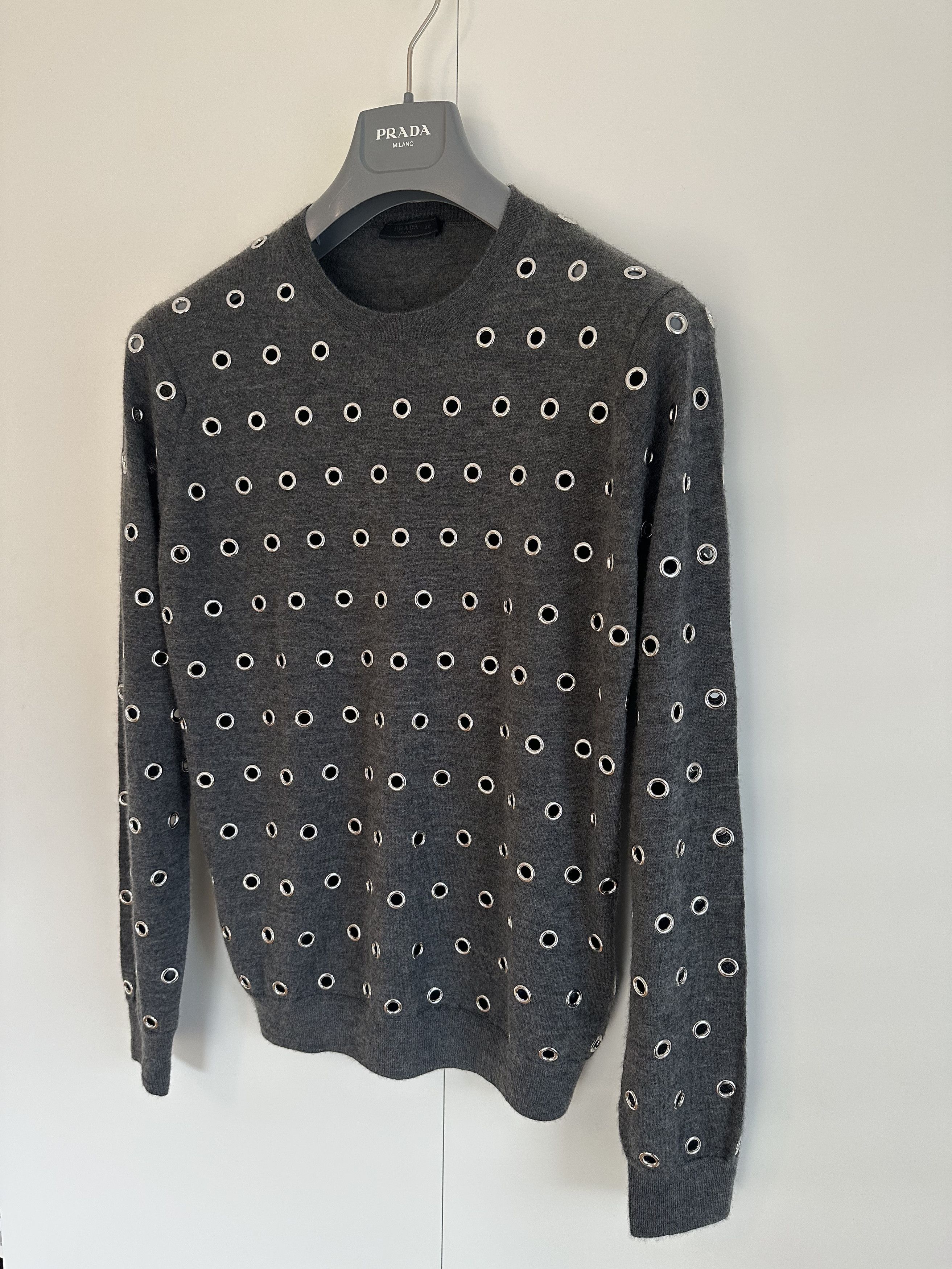 Prada × Raf Simons PRADA RUNWAY SWEATER SS24 Size US S / EU 44-46 / 1 - 4 Thumbnail