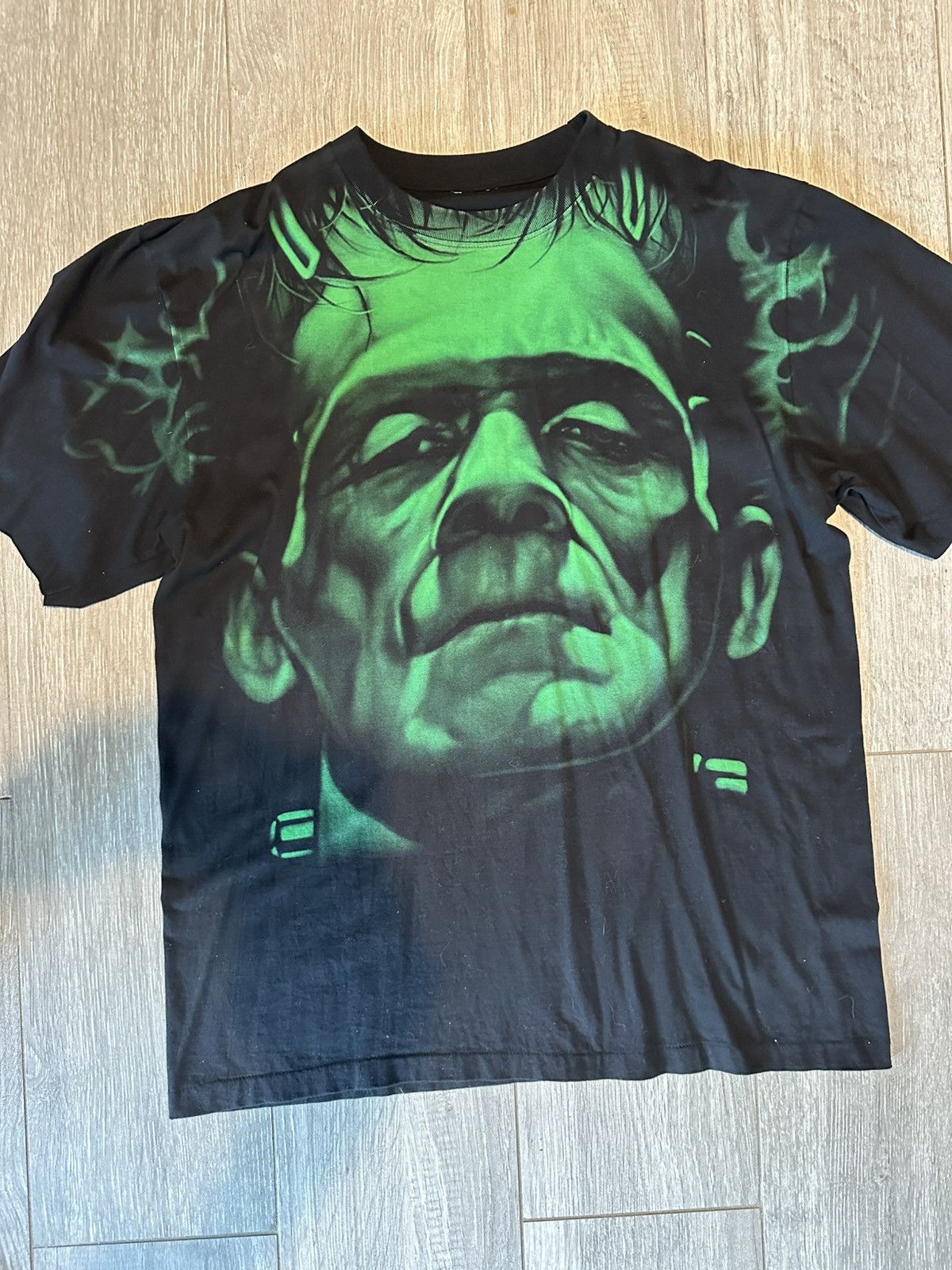 Vintage Vintage Frankenstein Tee Size US XL / EU 56 / 4 - 1 Thumbnail