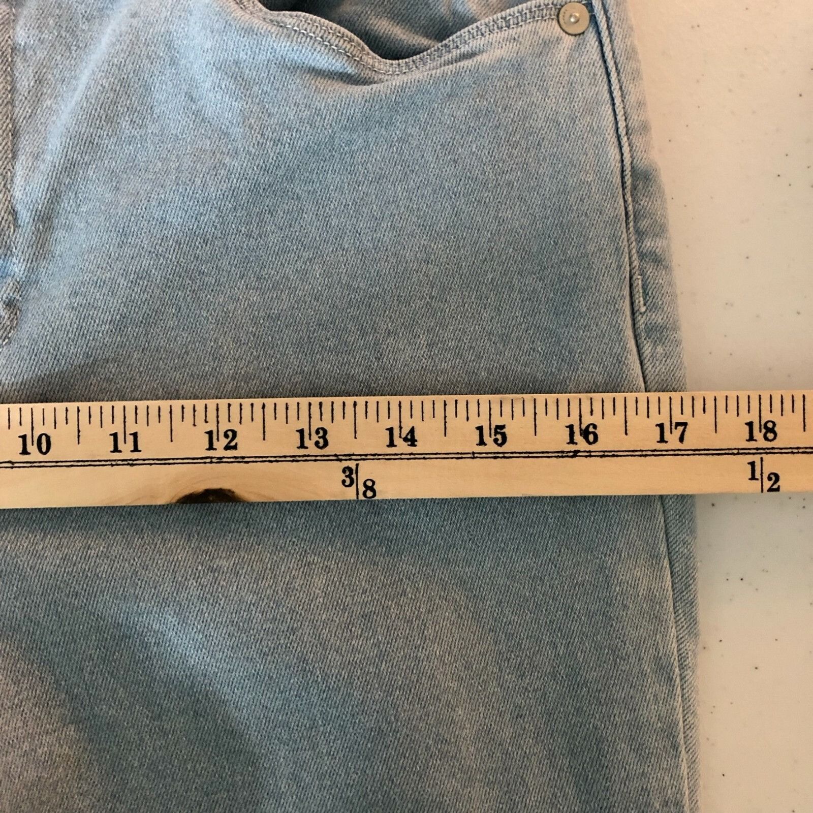 BLANKNYC BlankNYC Womens Jeans The Varick Cropped Kick Flare Raw Hem Size 29" - 6 Thumbnail