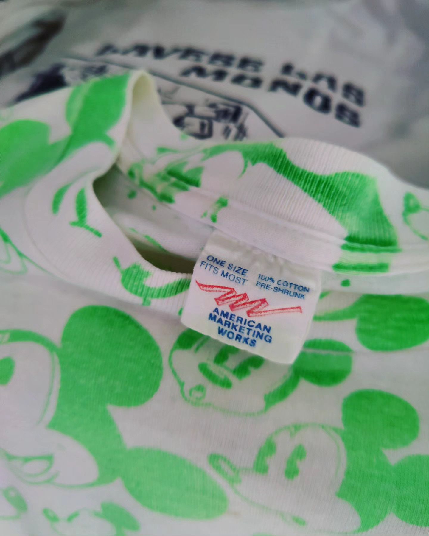 Disney × Mickey Mouse × Vintage vintage 80s AOP Mickey Mouse Size US L / EU 52-54 / 3 - 2 Thumbnail