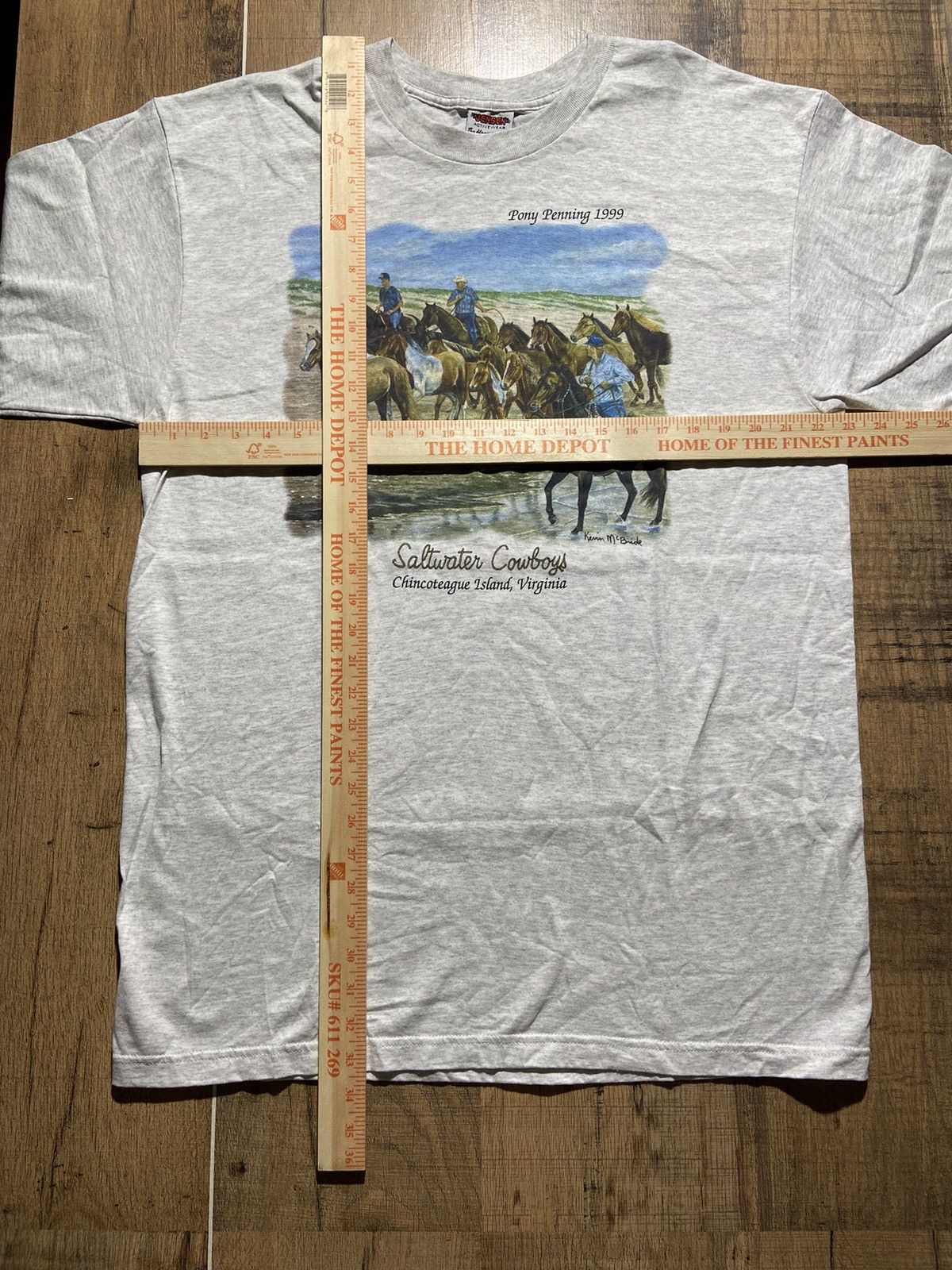 Other Salt water cowboys Virginia 1999 tee Size US XL / EU 56 / 4 - 3 Thumbnail