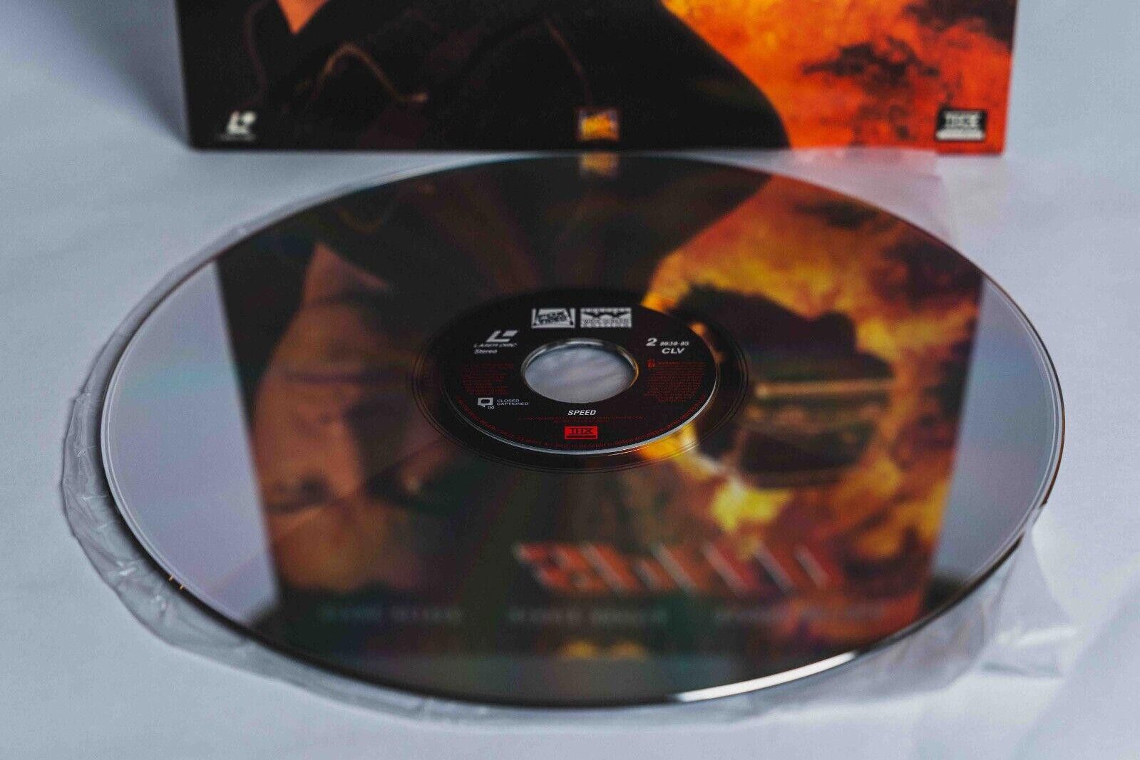 Designer VTG Speed Movie on Laser Disc Reeves Bullock Hopper - 1993 Size ONE SIZE - 4 Thumbnail