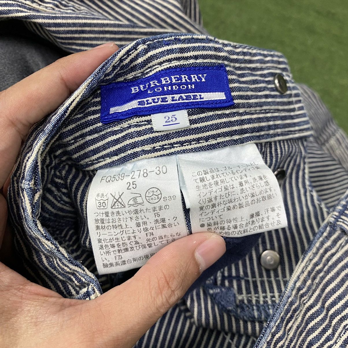 Burberry BURBERRY BLUE LABEL FLARE HICKORY CARGO PANTS MULTIPOCKET Size 30" / US 8 / IT 44 - 13 Thumbnail