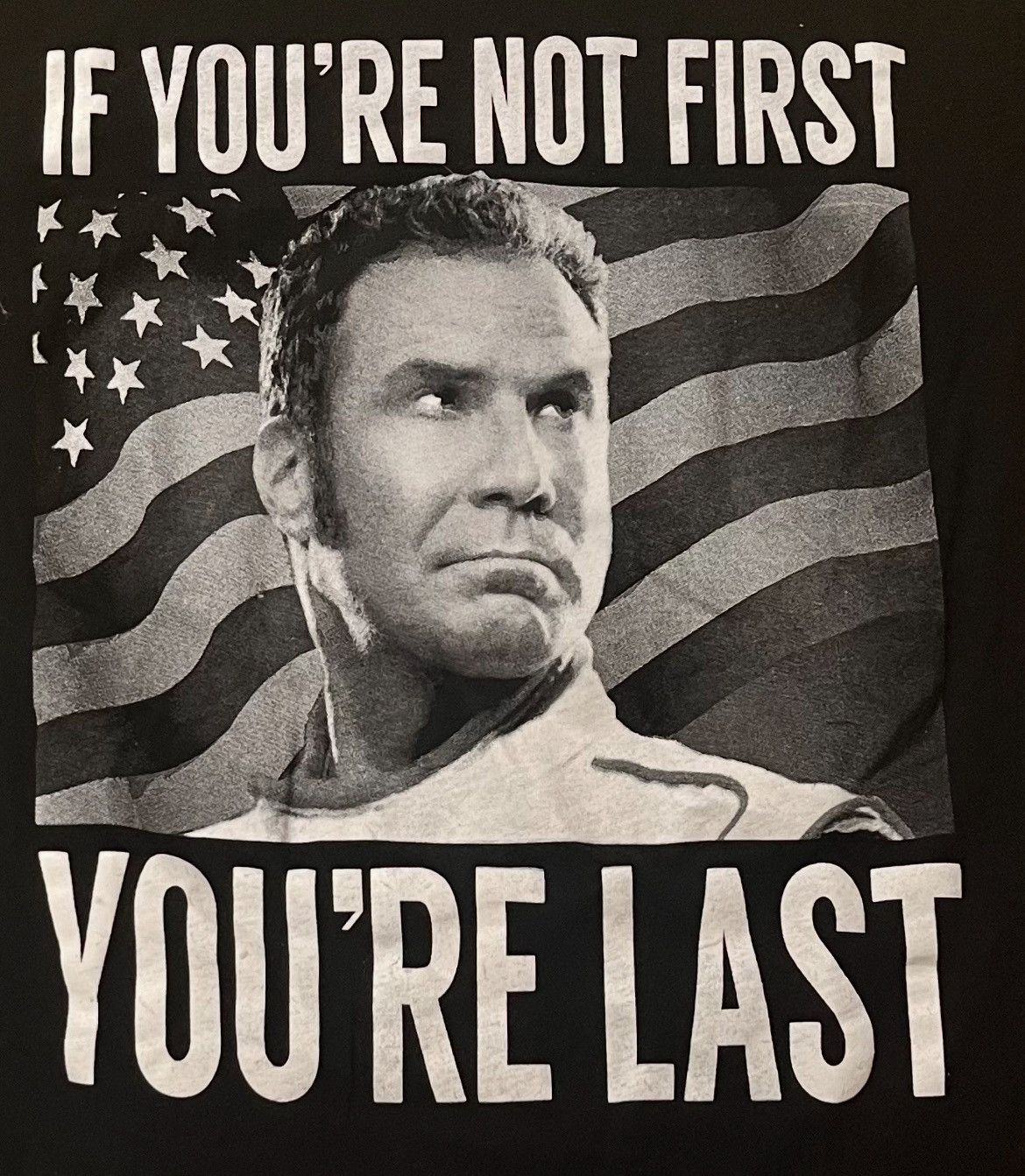 Vintage y2k Ricky Bobby Talladega Nights Movie Quote Tee Size US M / EU 48-50 / 2 - 2 Thumbnail