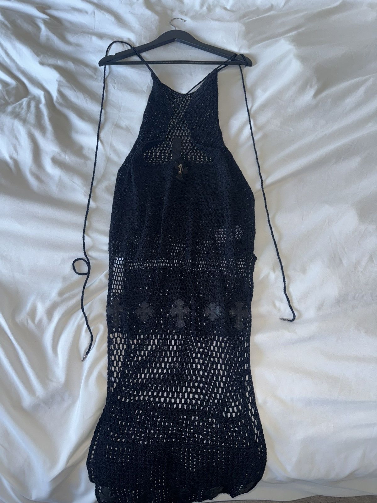 Chrome Hearts Chrome Hearts St. Barts Crochet Dress Size S / US 4 / IT 40 - 1 Thumbnail