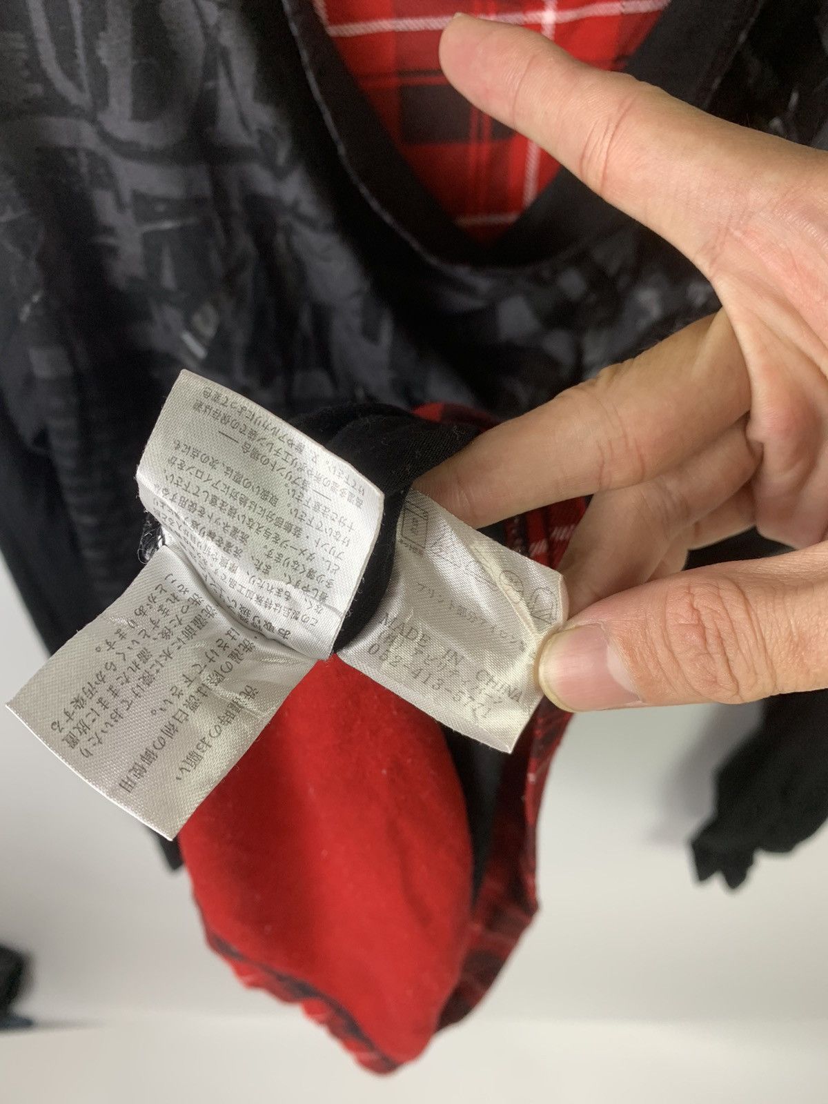 Japanese Brand clash ahead punks double layers Size US L / EU 52-54 / 3 - 13 Thumbnail