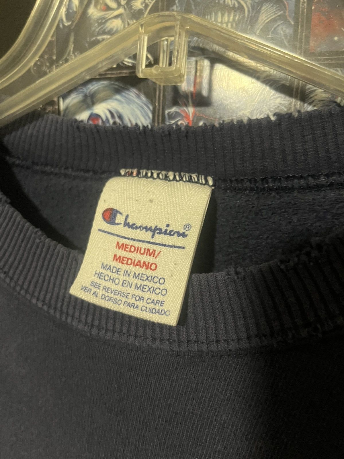 Champion Vintage Y2K 2000’s faded Champion Embroidered Grunge sweater Size US M / EU 48-50 / 2 - 4 Thumbnail