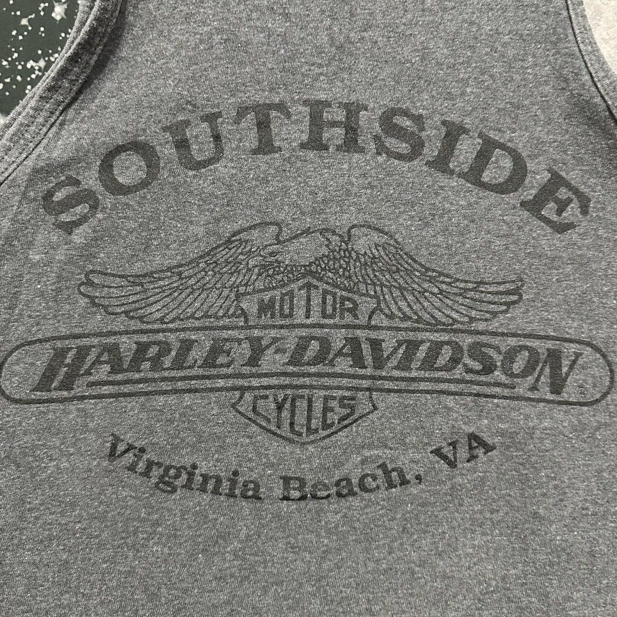 Harley Davidson Harley Davidson Grey Tank Top Shirt Size US M / EU 48-50 / 2 - 8 Thumbnail